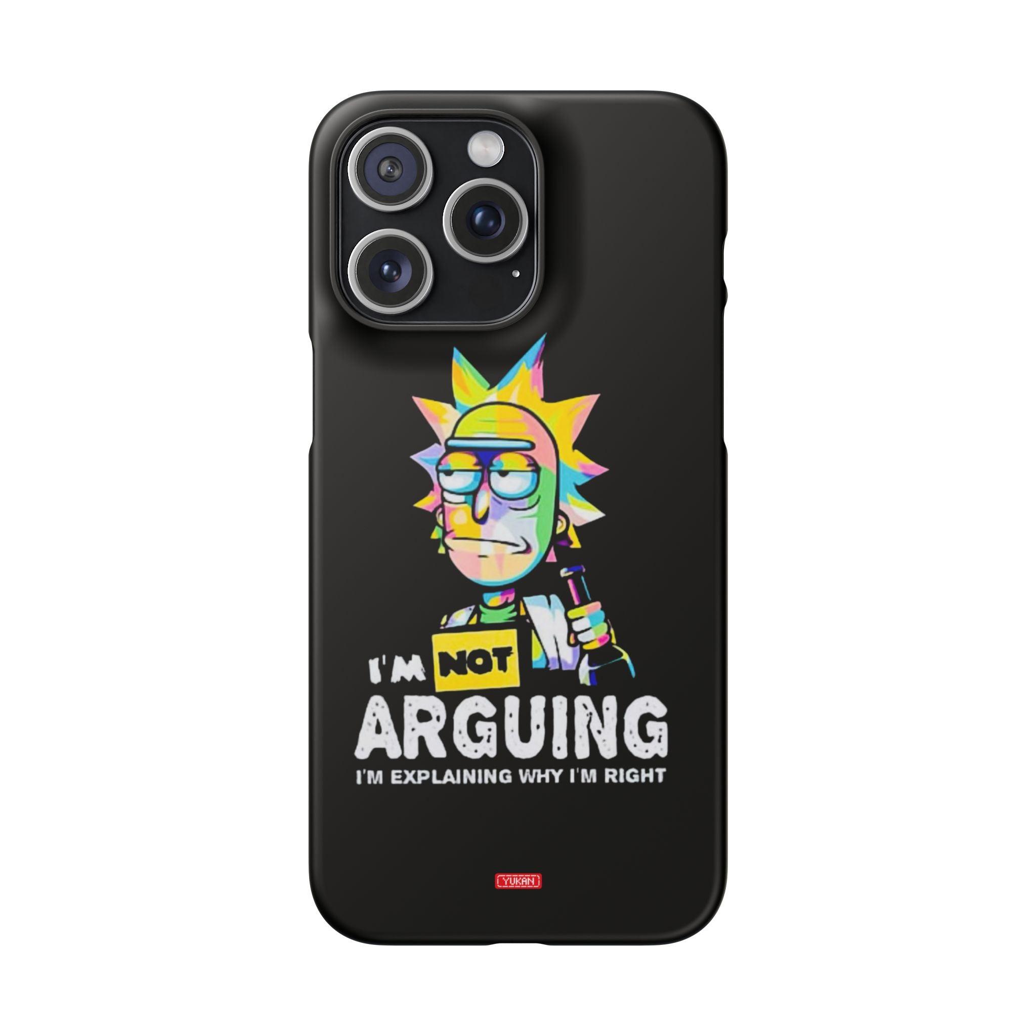 Snap Cases - "I Don't Arguing" - Yukan Iconic