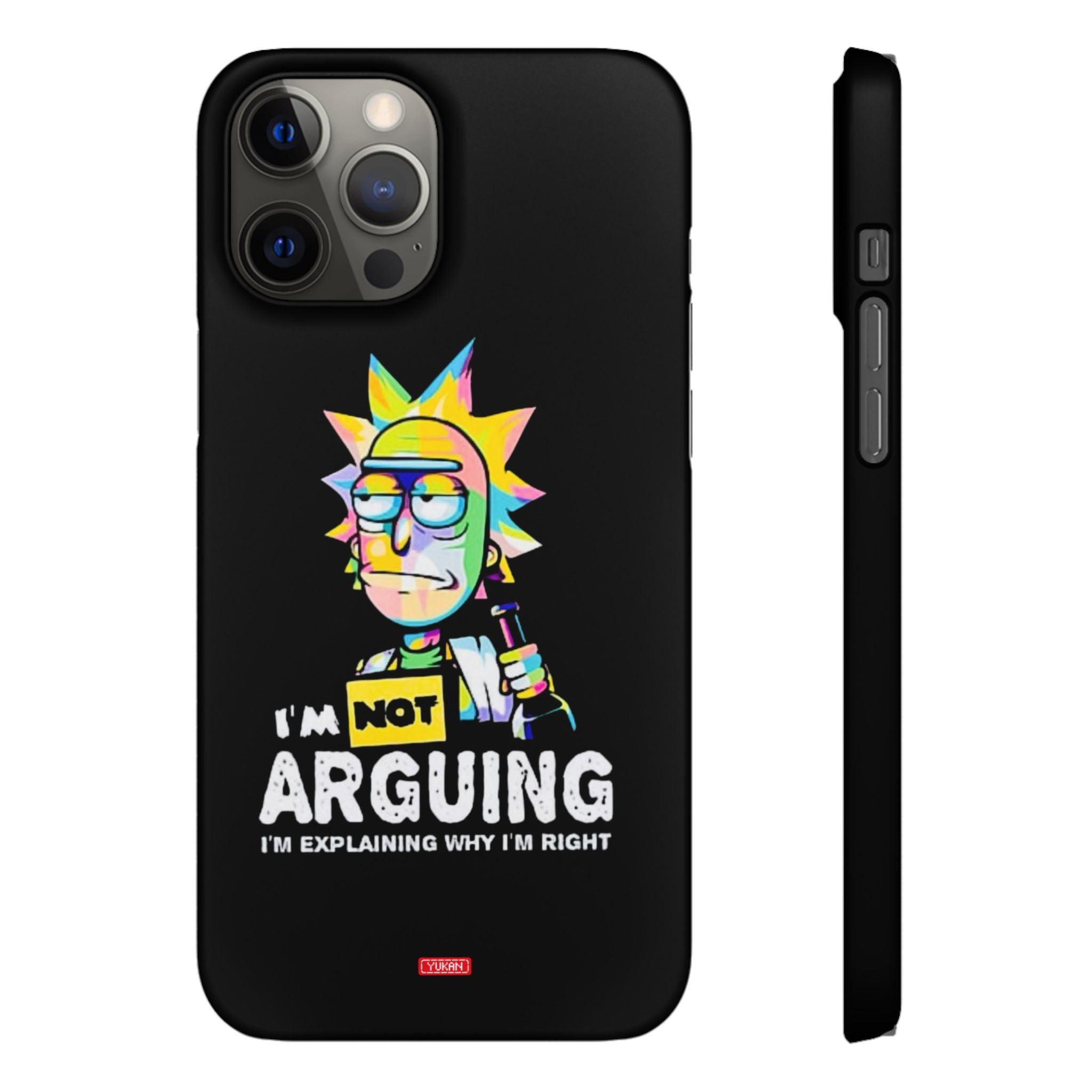 Snap Cases - "I Don't Arguing" - Yukan Iconic