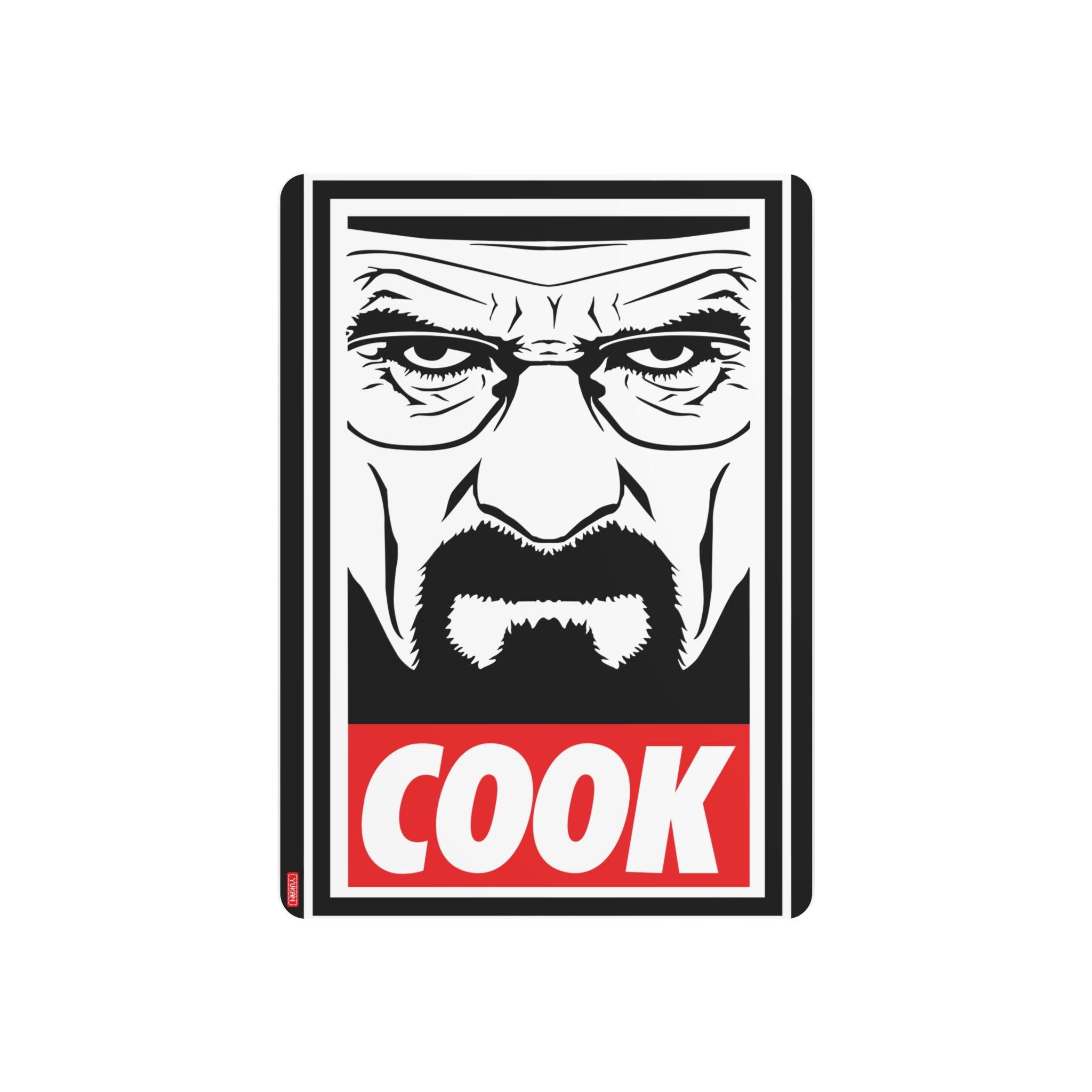 Aluminium Artwork - Walter White Cook - Yukan Iconic