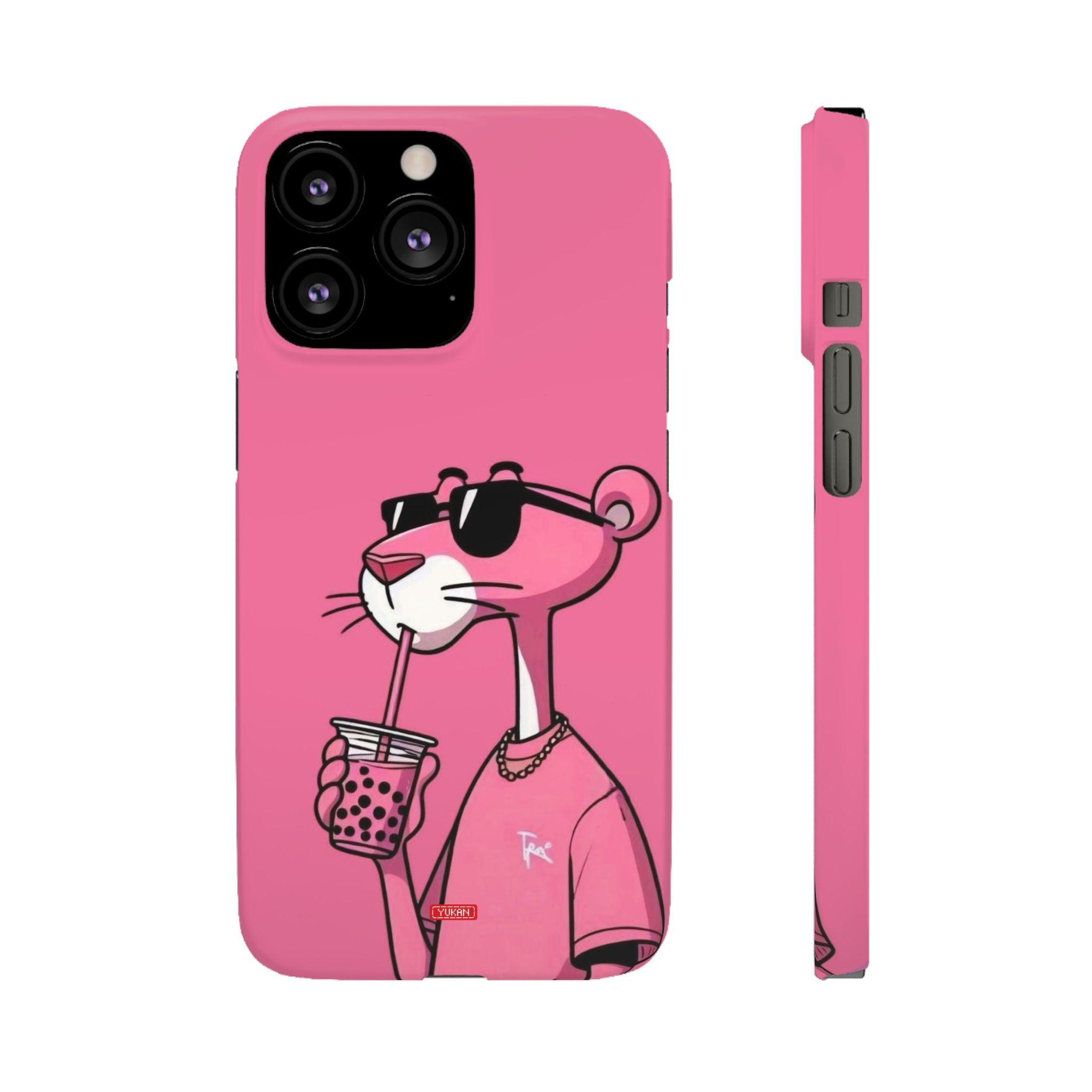 Snap Cases - Pink Bubble Tea - Yukan Iconic