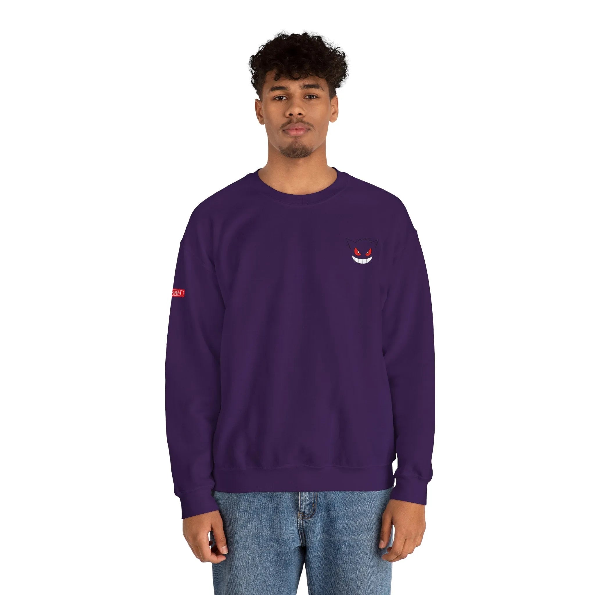 Sweatshirt | Pokemon - Gengar Purple Face | Collector's Edition - Yukan Iconic