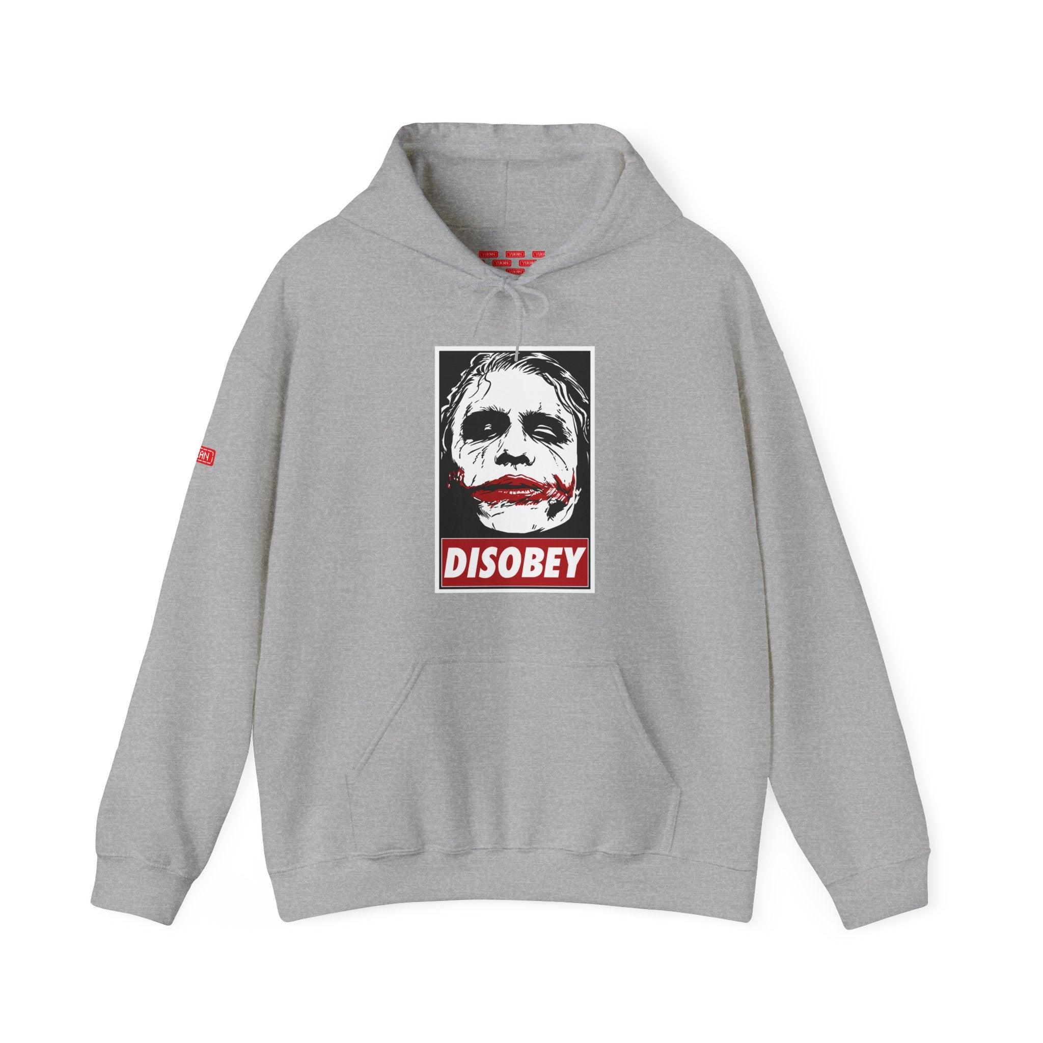 Hoodie | DC Comics - The Joker Disobey | Dark Edition - Yukan Iconic