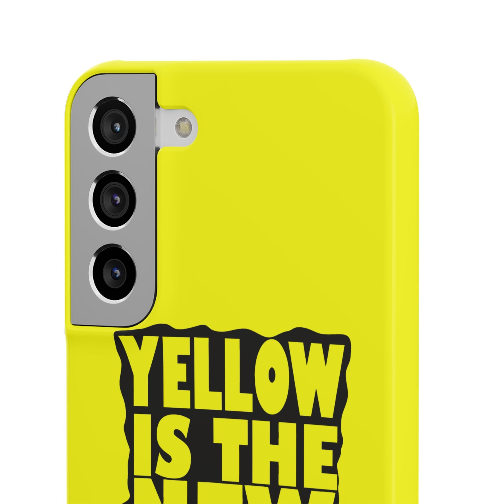 Snap Case - Yellow Is The New Black - Yukan Iconic