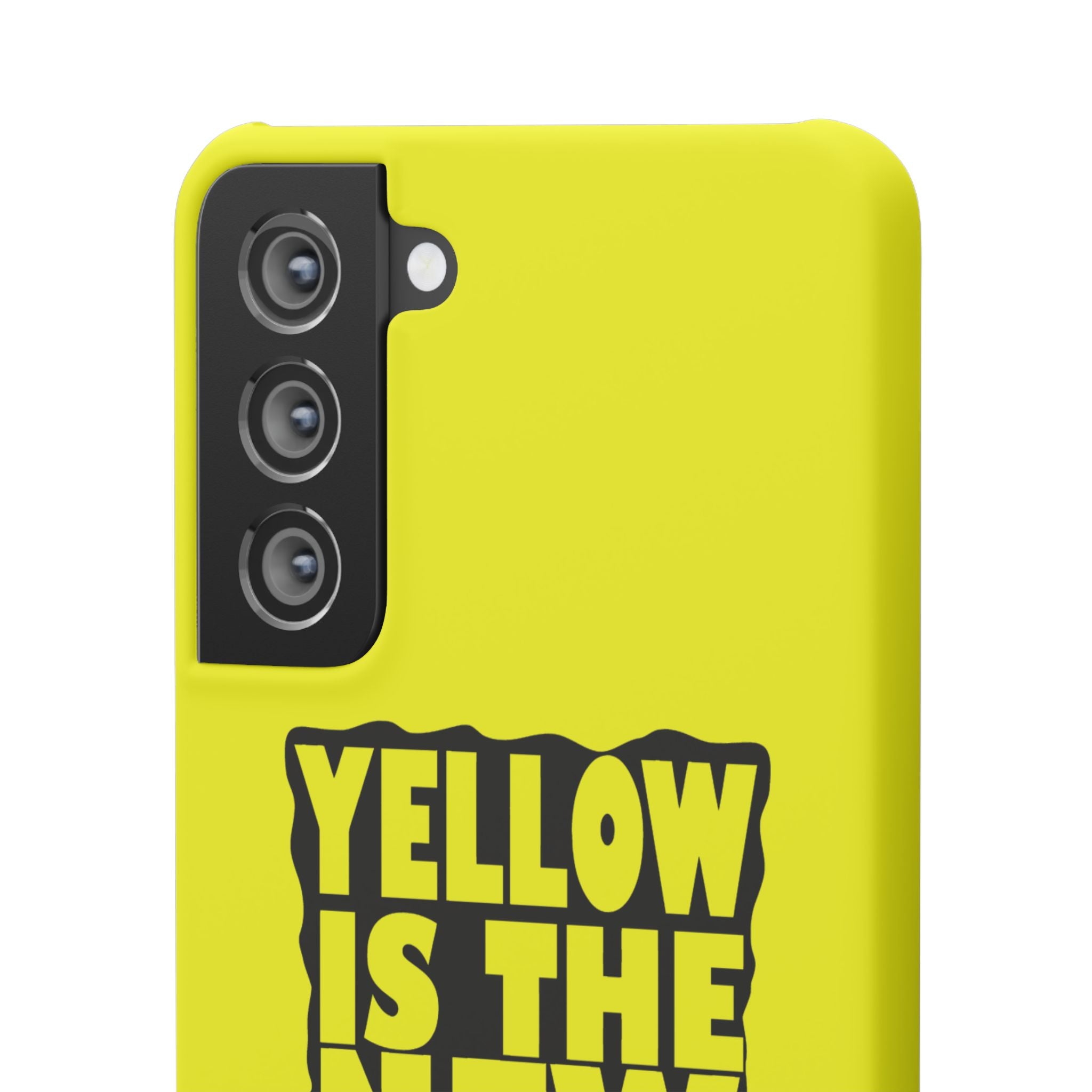 Snap Case - Yellow Is The New Black