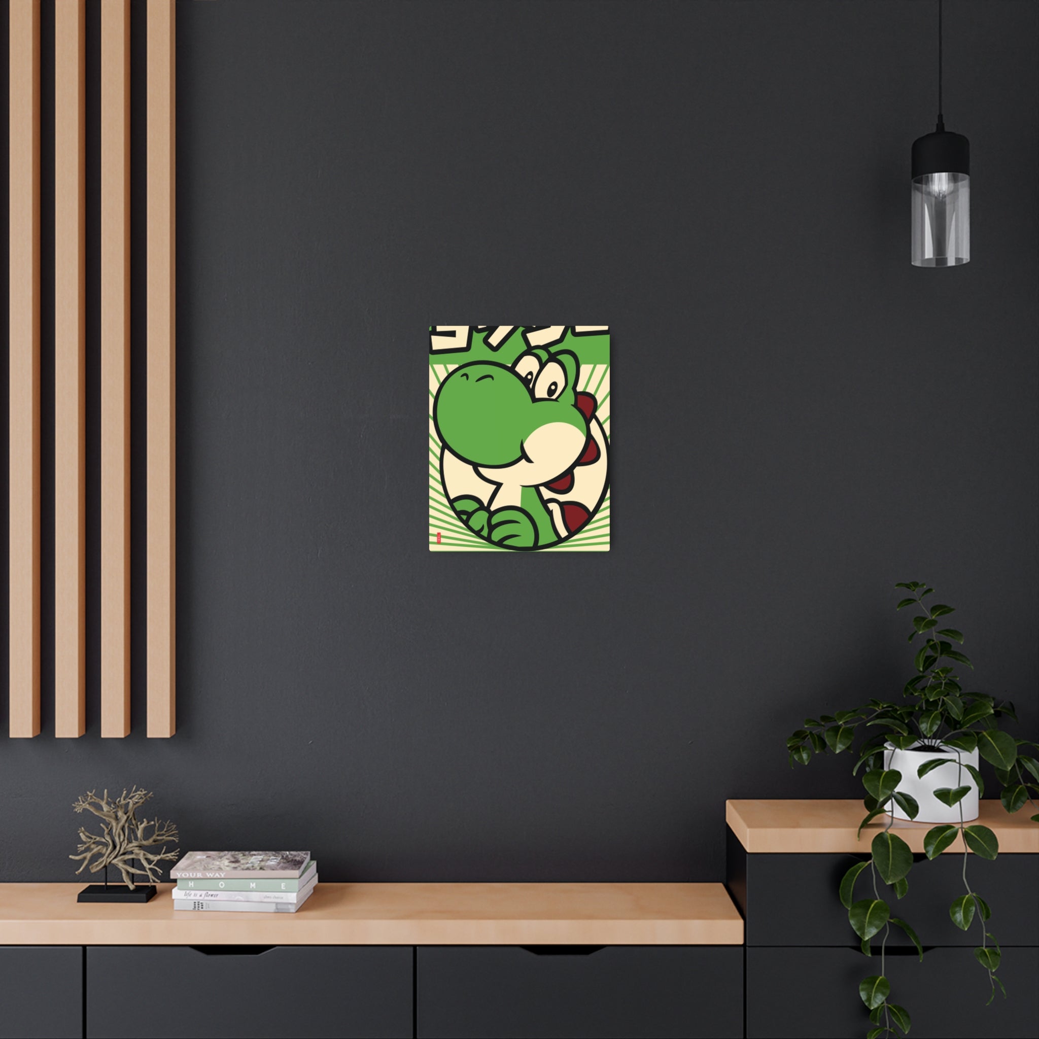 Aluminium Artwork - Cutie Yoshi - Yukan Iconic