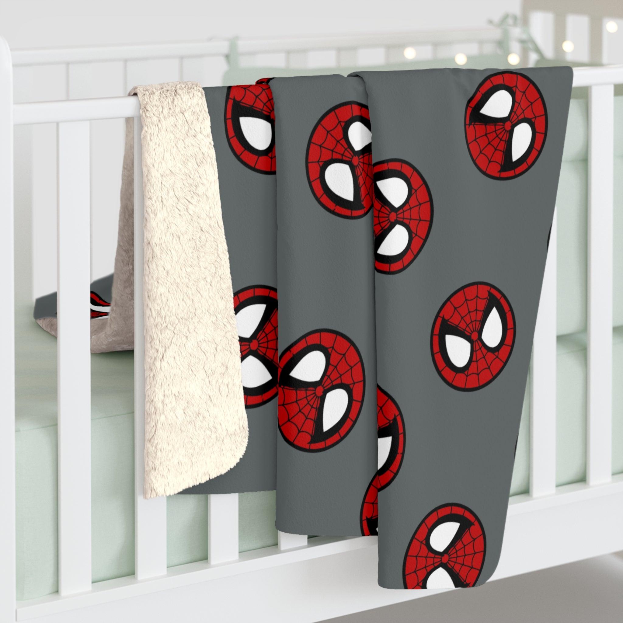 Sherpa Fleece Blanket - The Spider