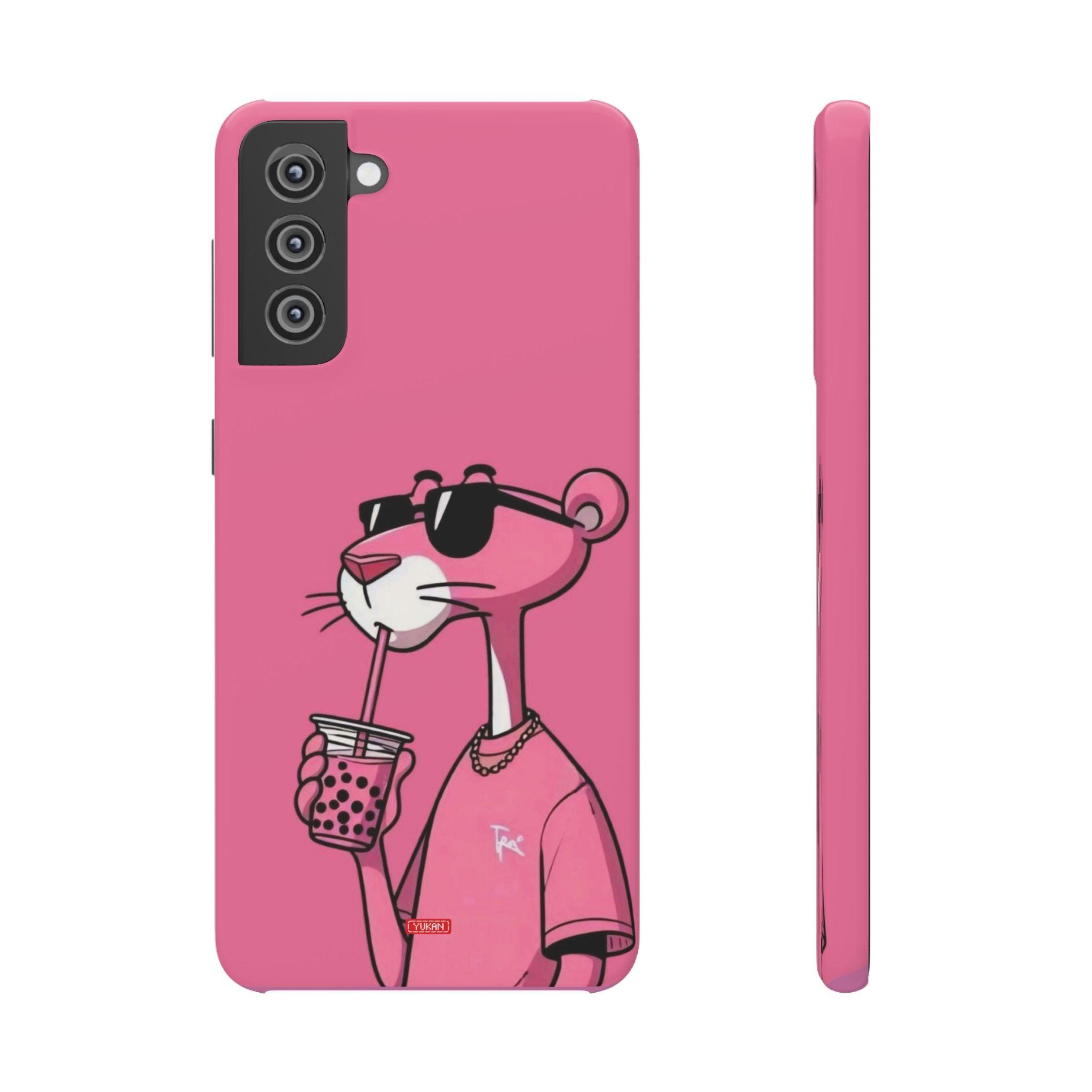 Snap Cases - Pink Bubble Tea - Yukan Iconic