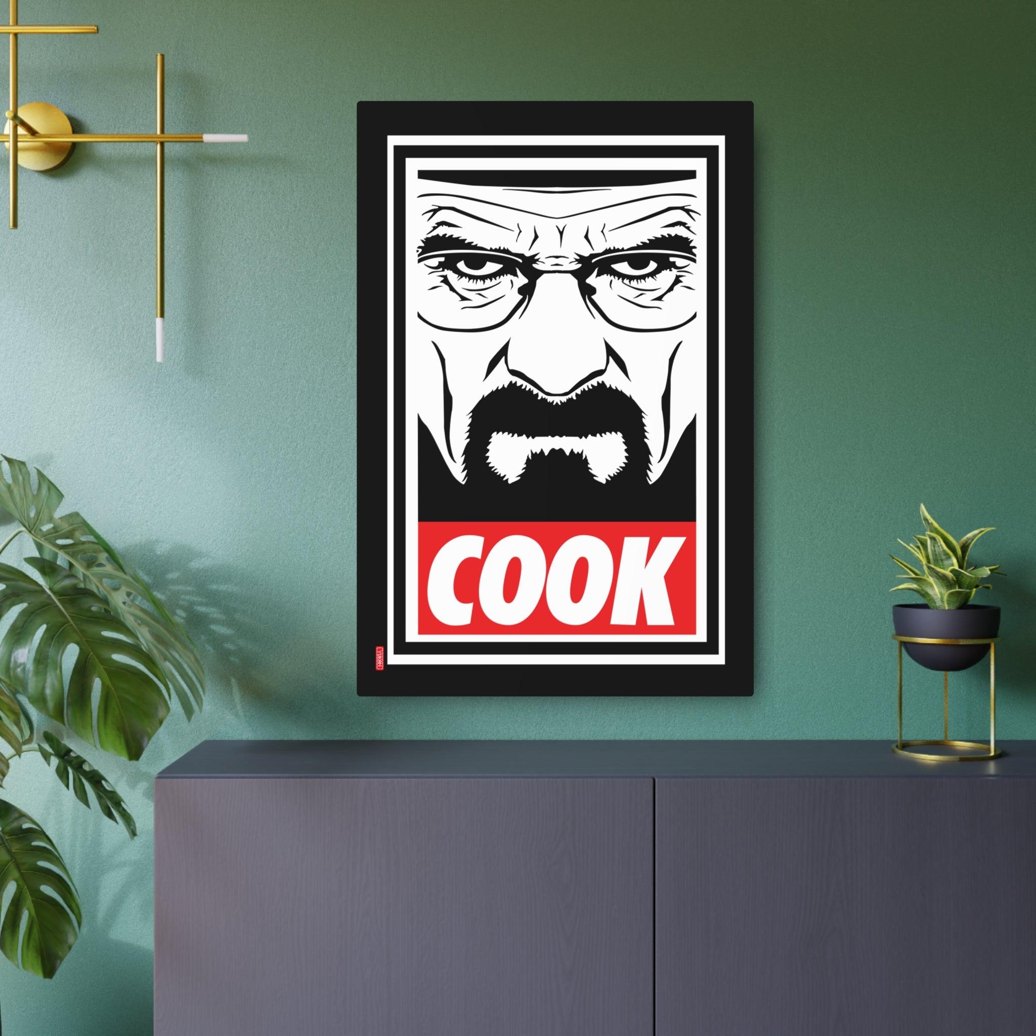 Aluminium Artwork - Walter White Cook - Yukan Iconic