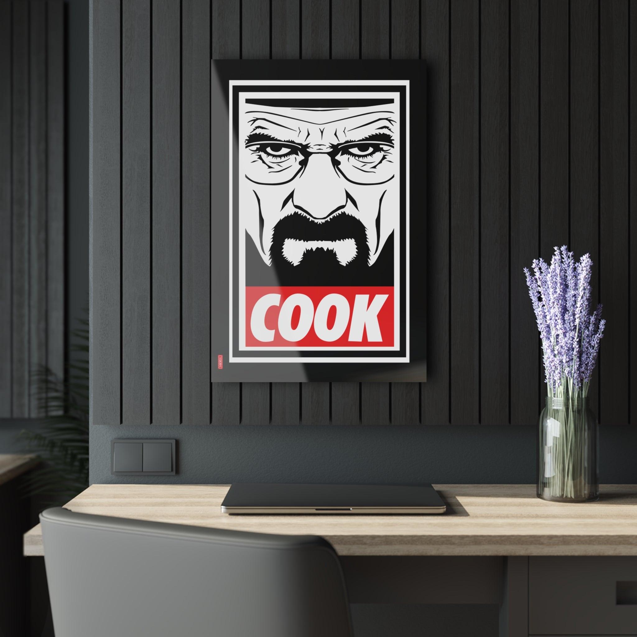 Acrylic Artwork - Walter White Cook - Yukan Iconic