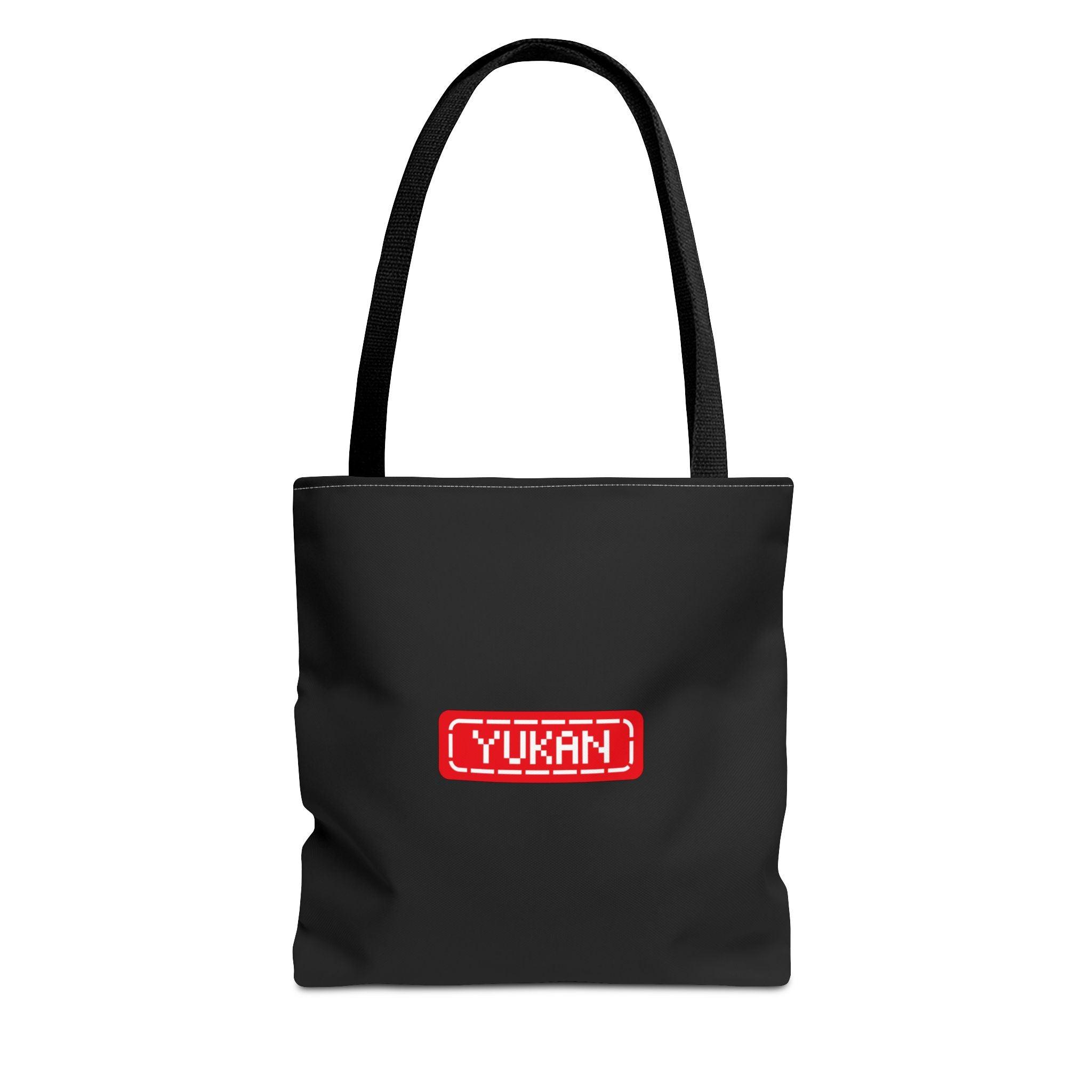 Tote Bag (AOP) - YUKAN ICONIC BLACK - Yukan Iconic