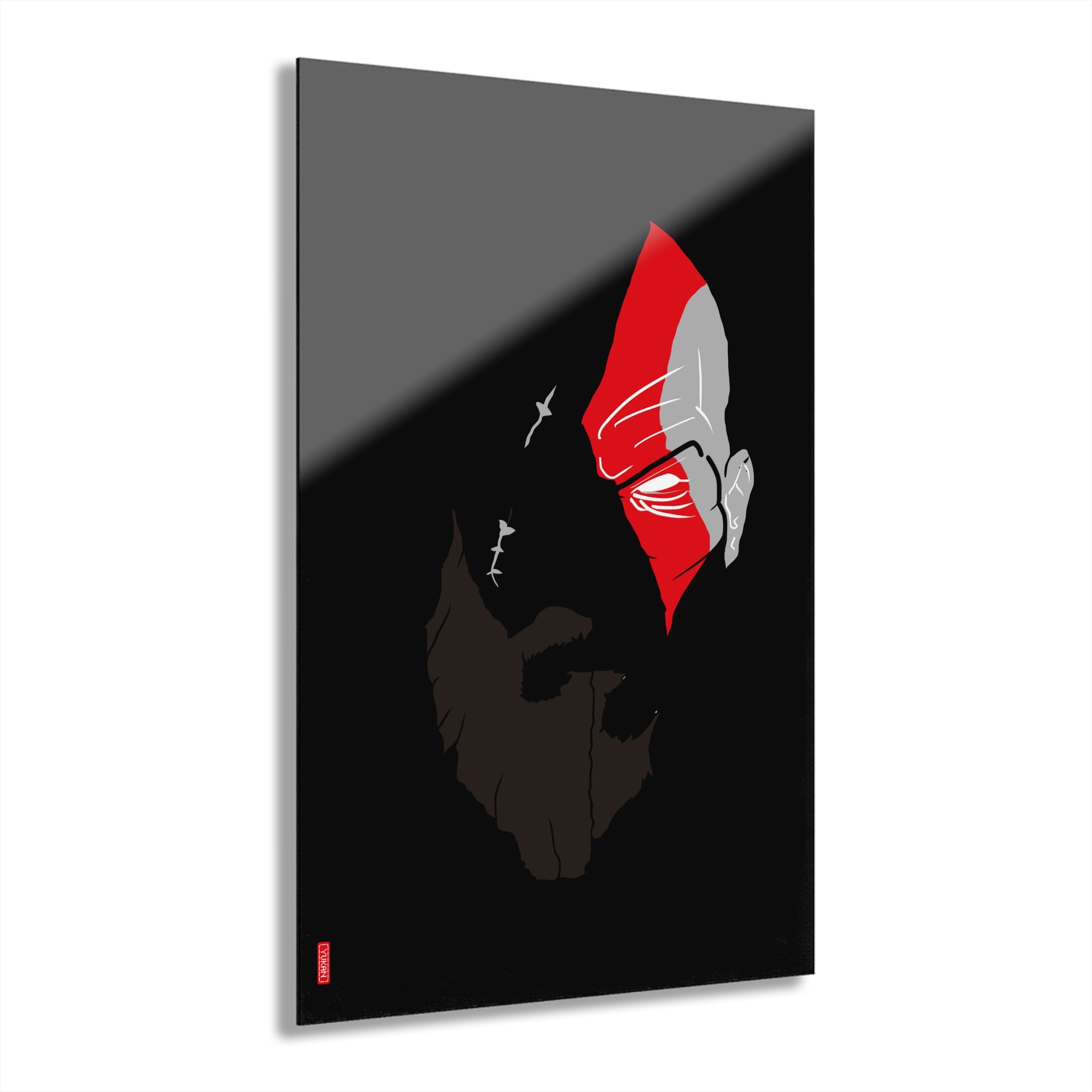 Acrylic Artwork - Kratos Prime - Yukan Iconic