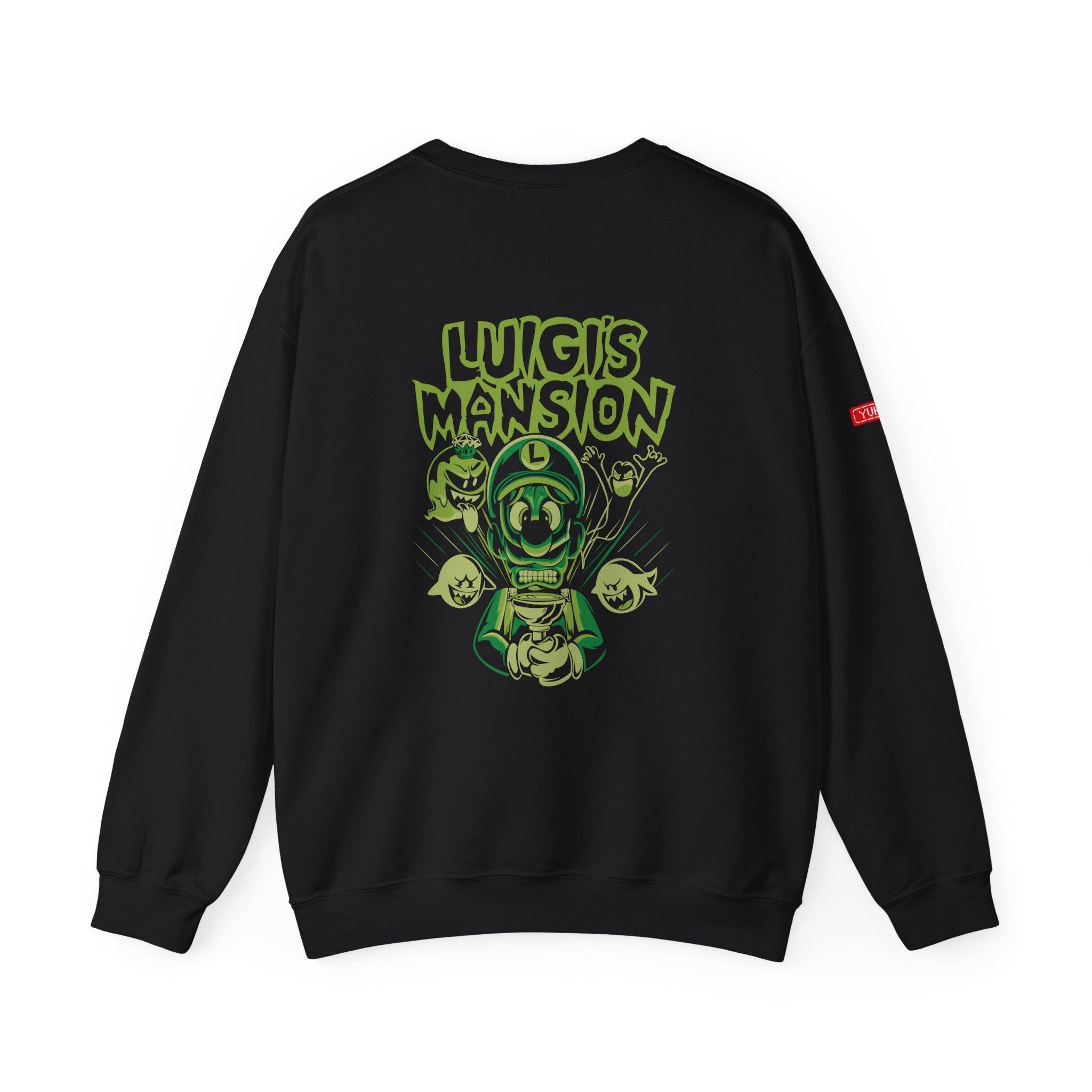 Sweatshirt | Luigi's Mansion - Green Mansion | Exclusive Drop - Yukan Iconic