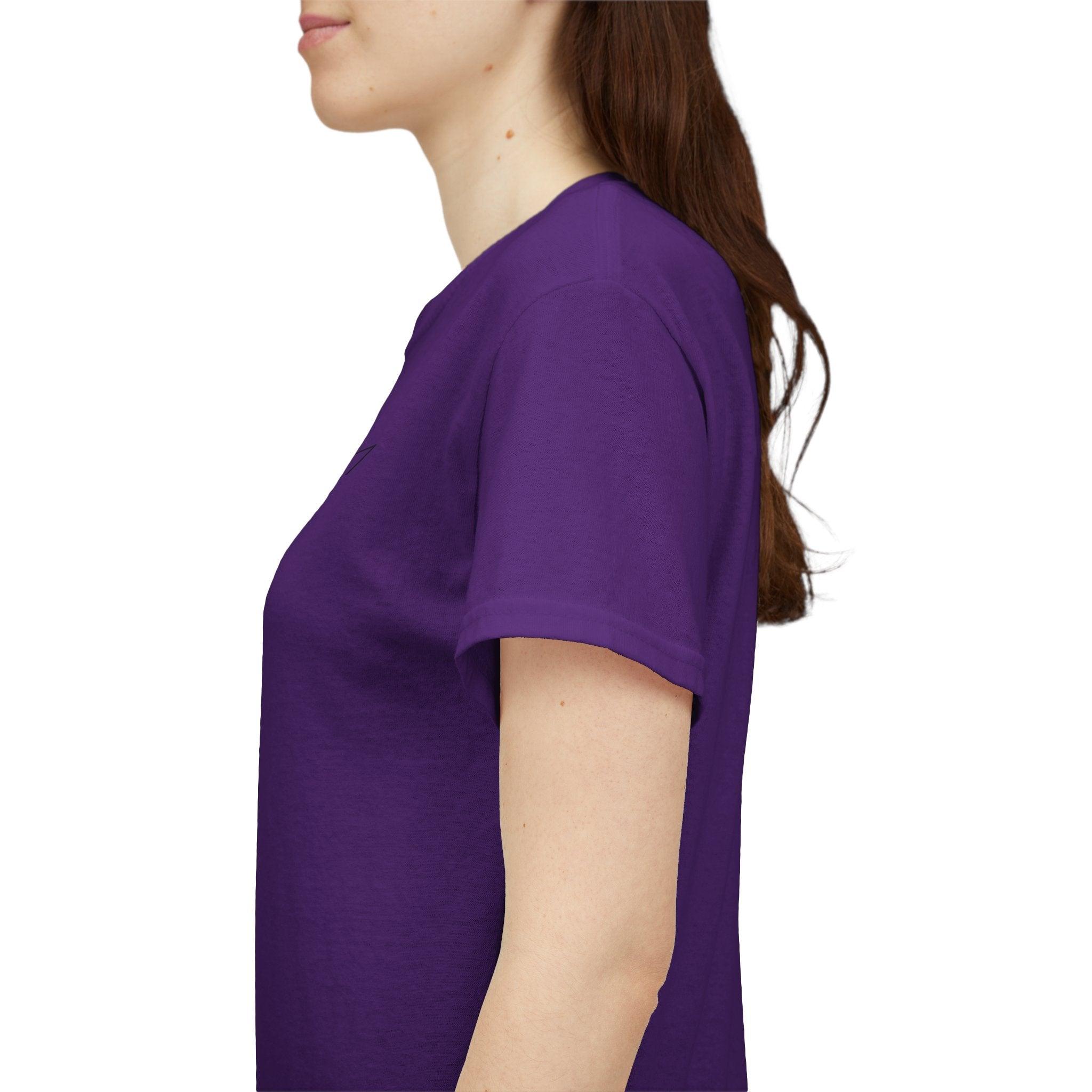 Unisex Heavy Cotton Tee - Purple Face - Yukan Iconic