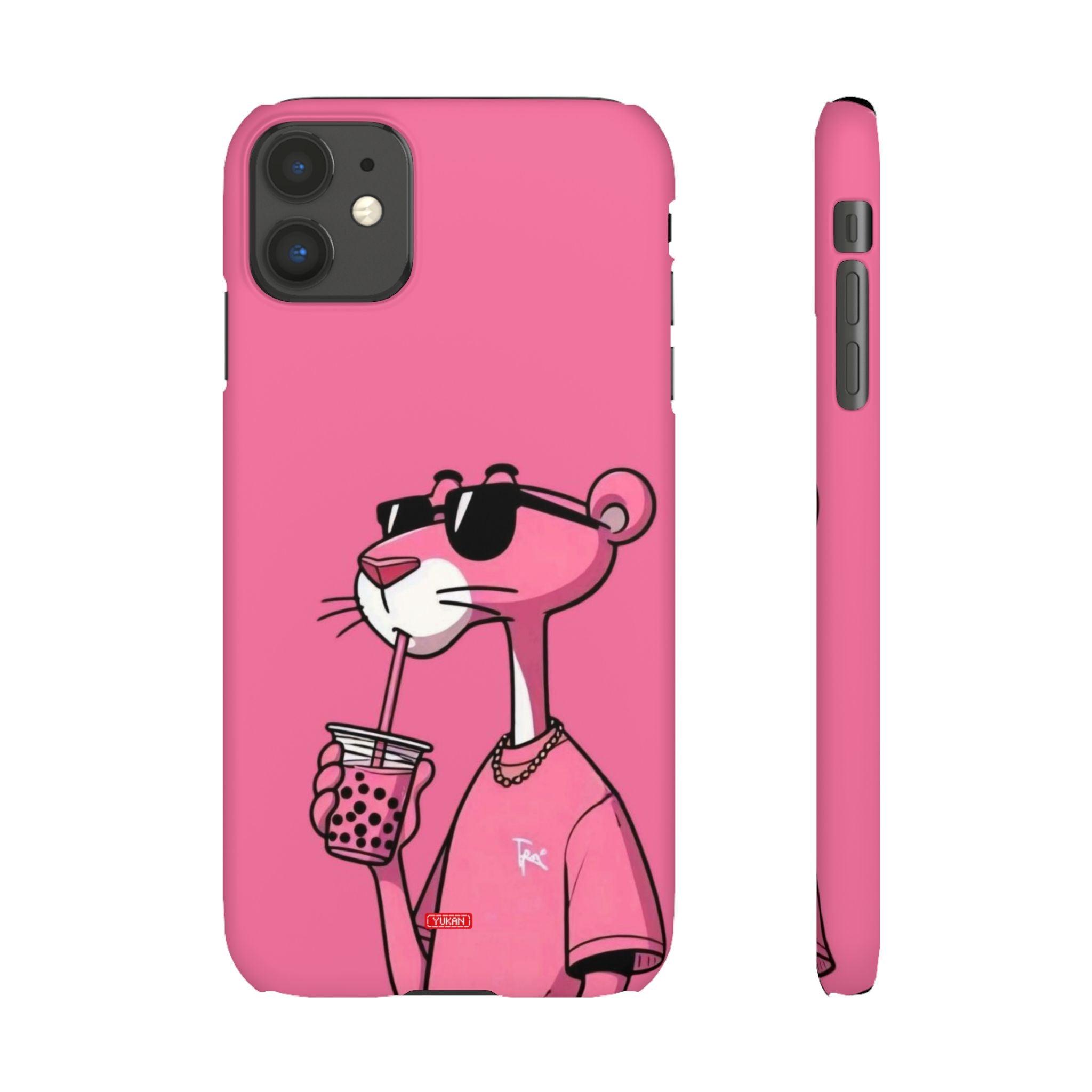 Snap Cases - Pink Bubble Tea - Yukan Iconic