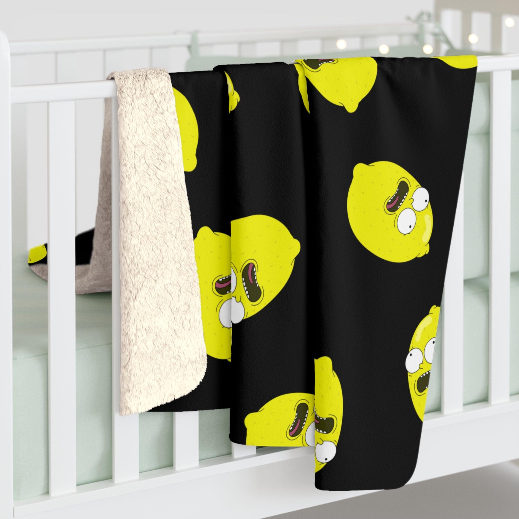 Sherpa Fleece Blanket - The Special Lemon