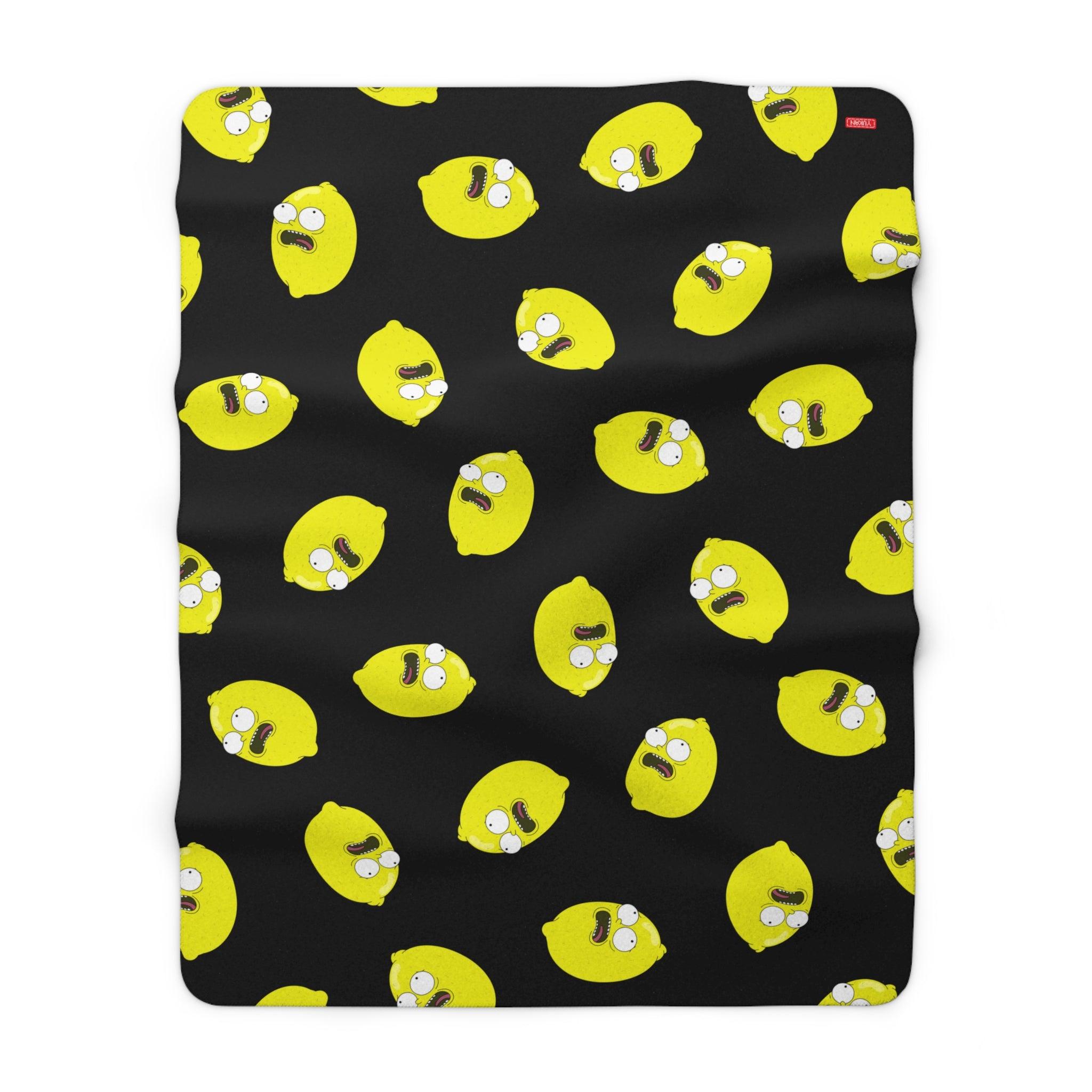 Sherpa Fleece Blanket - The Special Lemon