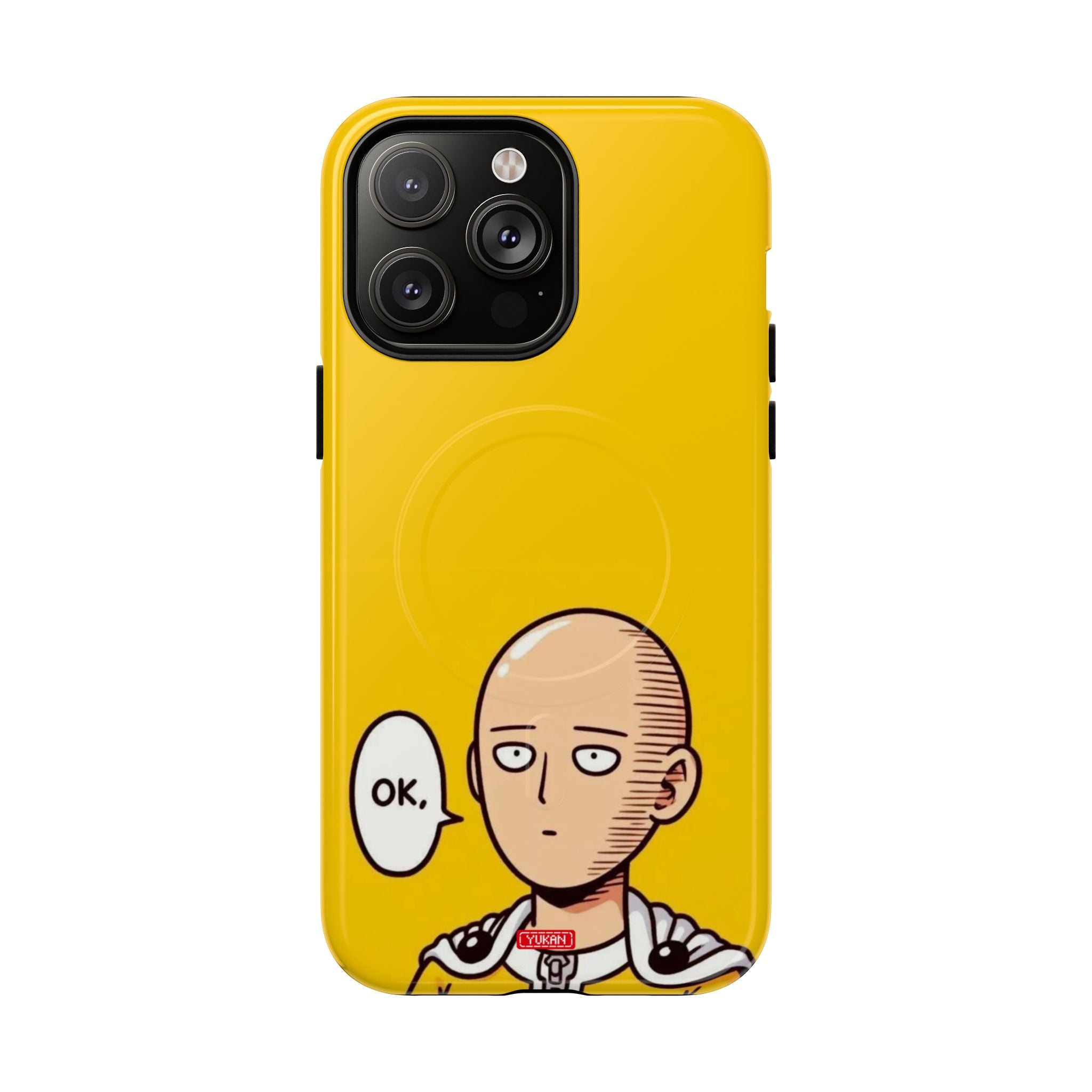 Tough MagSafe Case - One Punch Man "OK" - Yukan Iconic