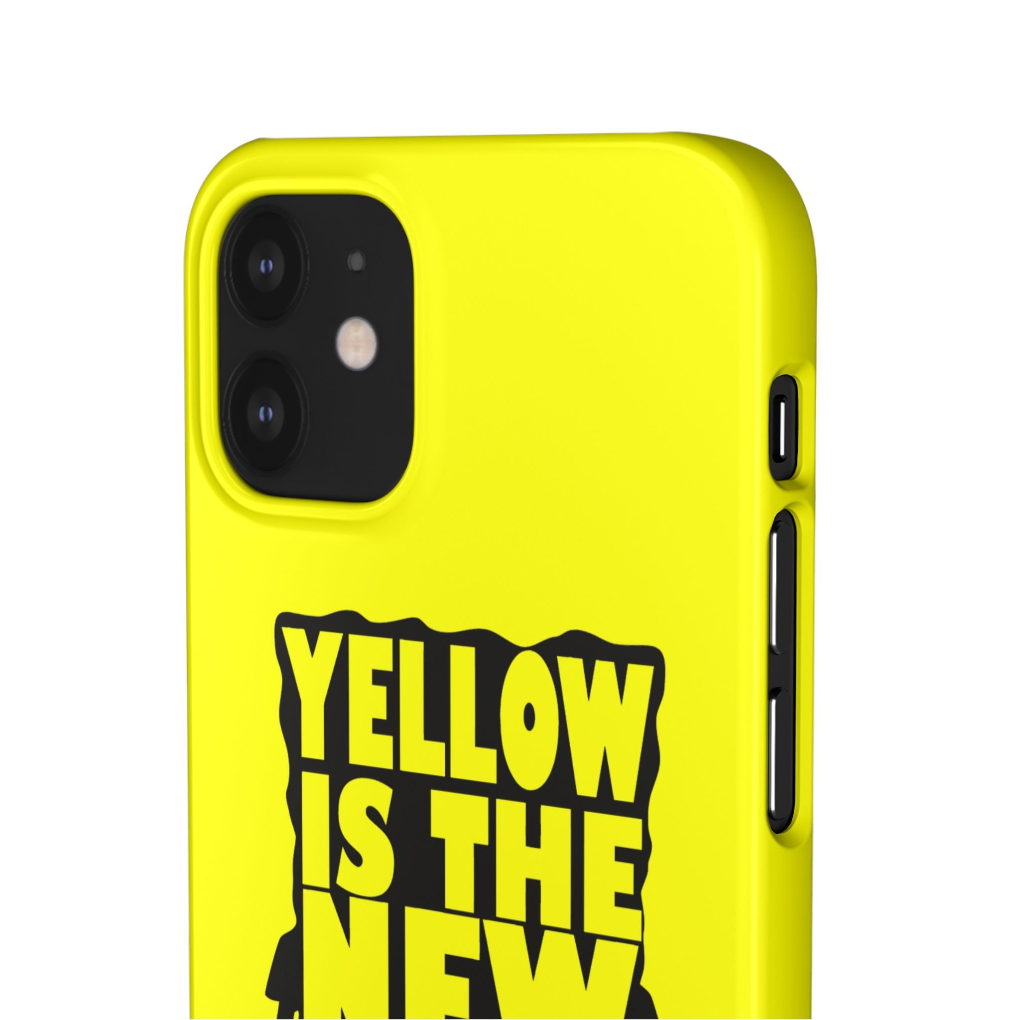 Snap Case - Yellow Is The New Black