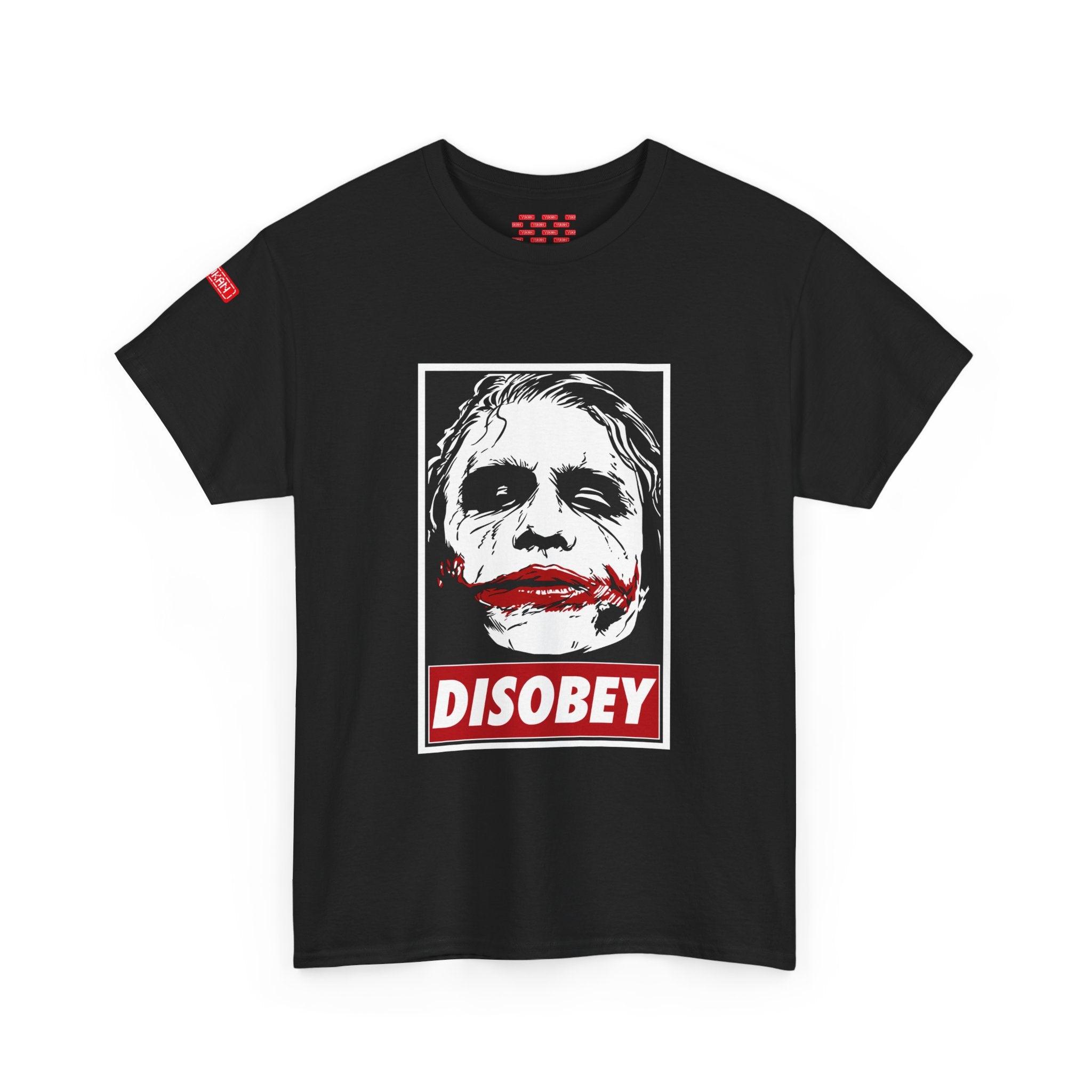 Unisex Heavy Cotton Tee - Disobey - Yukan Iconic