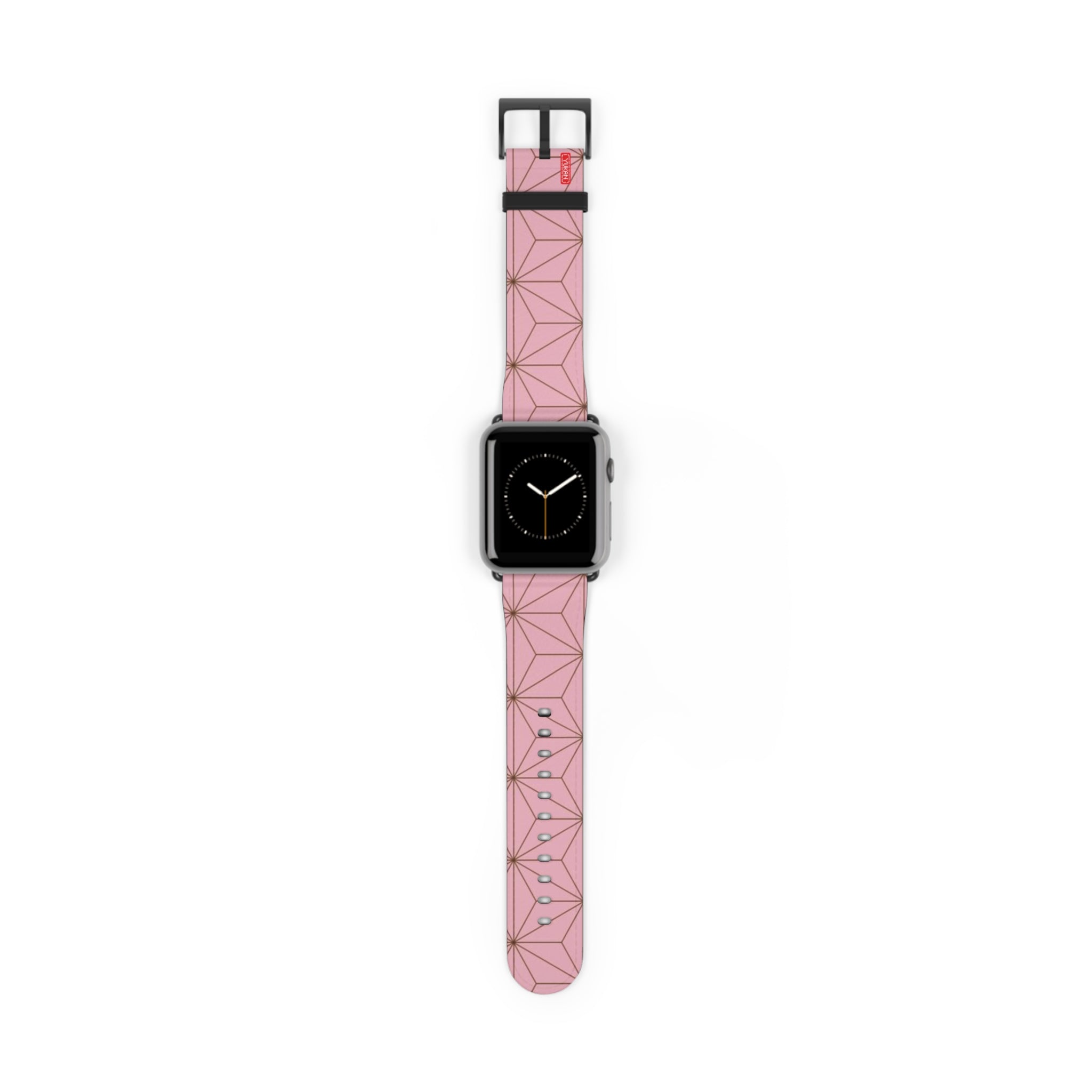 Lether Apple Watch Band - Kamado Nezuko Pattern