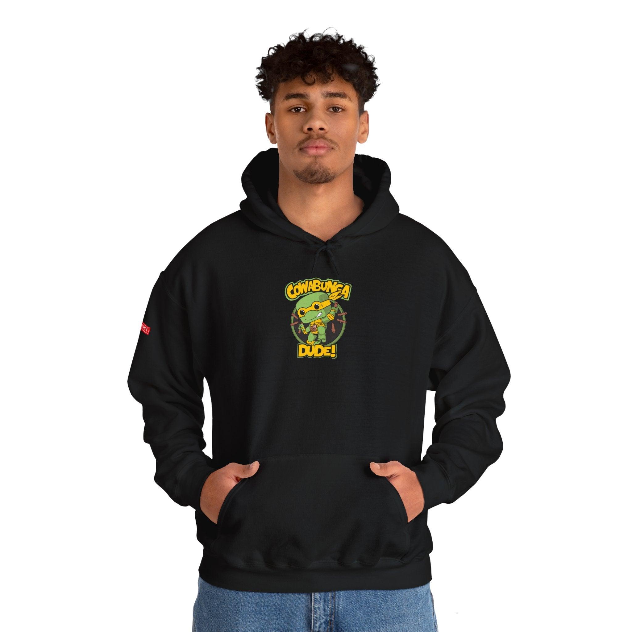 Hoodie | TMNT - COWABUNGA! | Vintage Style - Yukan Iconic