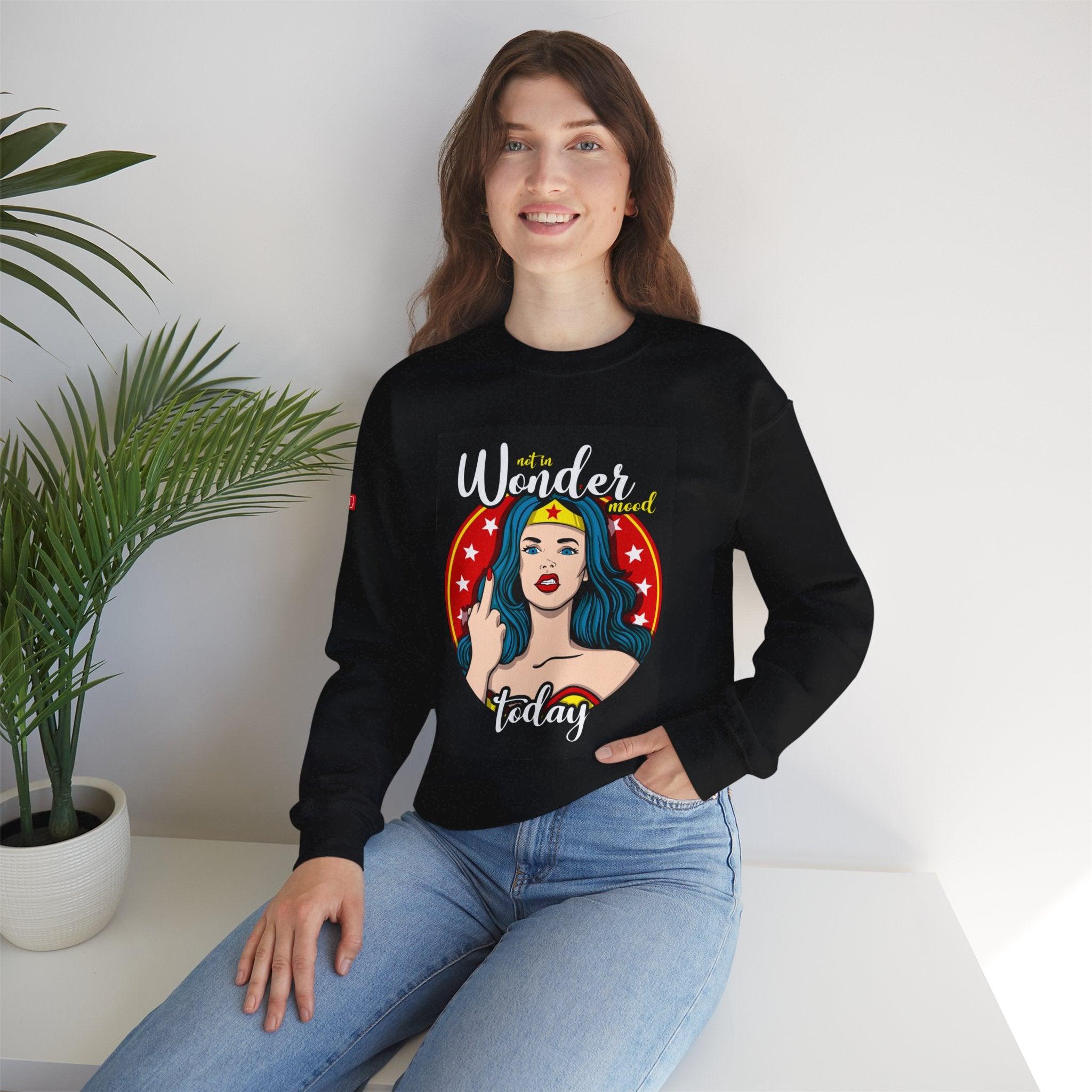 Sweatshirt | DC Comics - Moody Woman | Exclusive Drop - Yukan Iconic