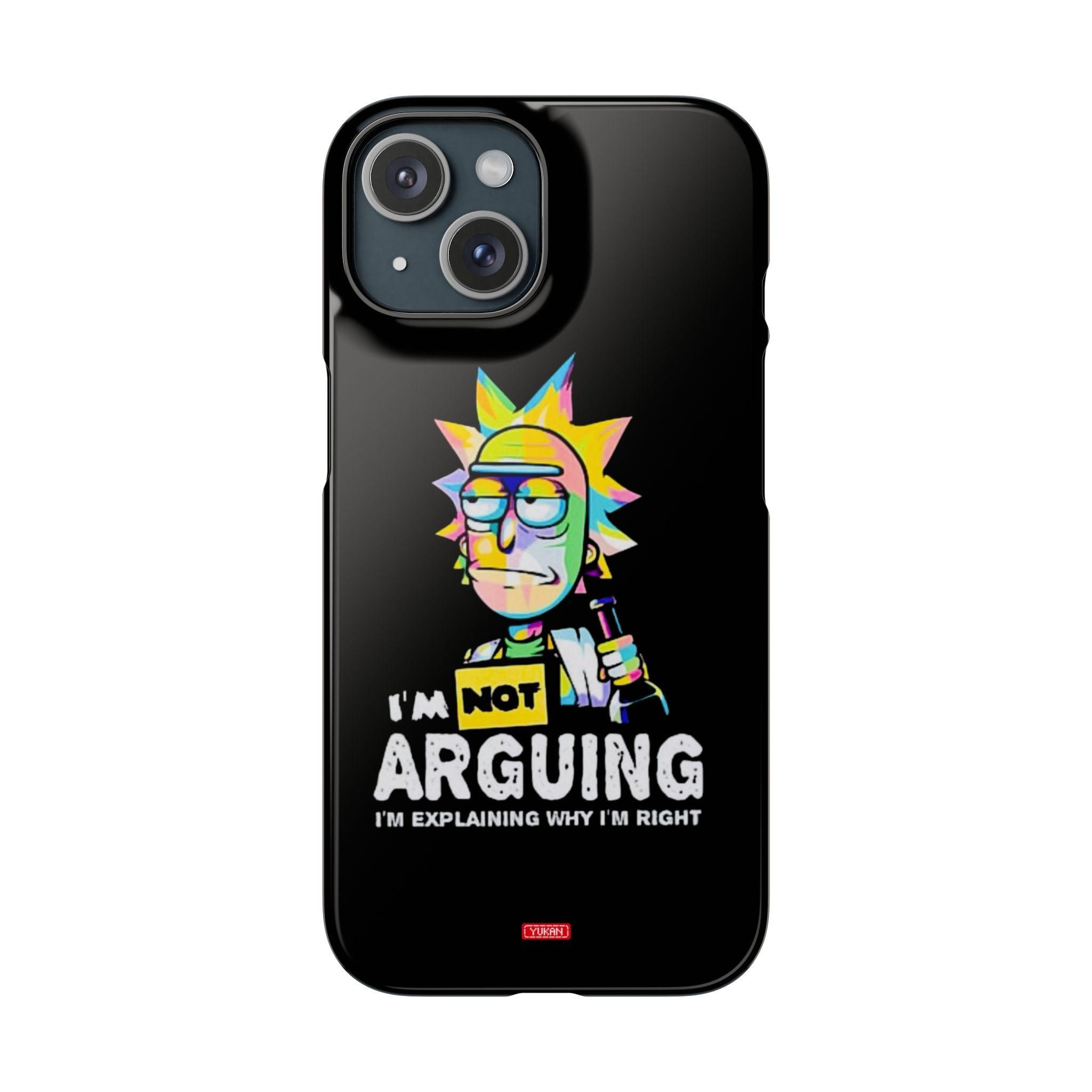 Snap Cases - "I Don't Arguing" - Yukan Iconic