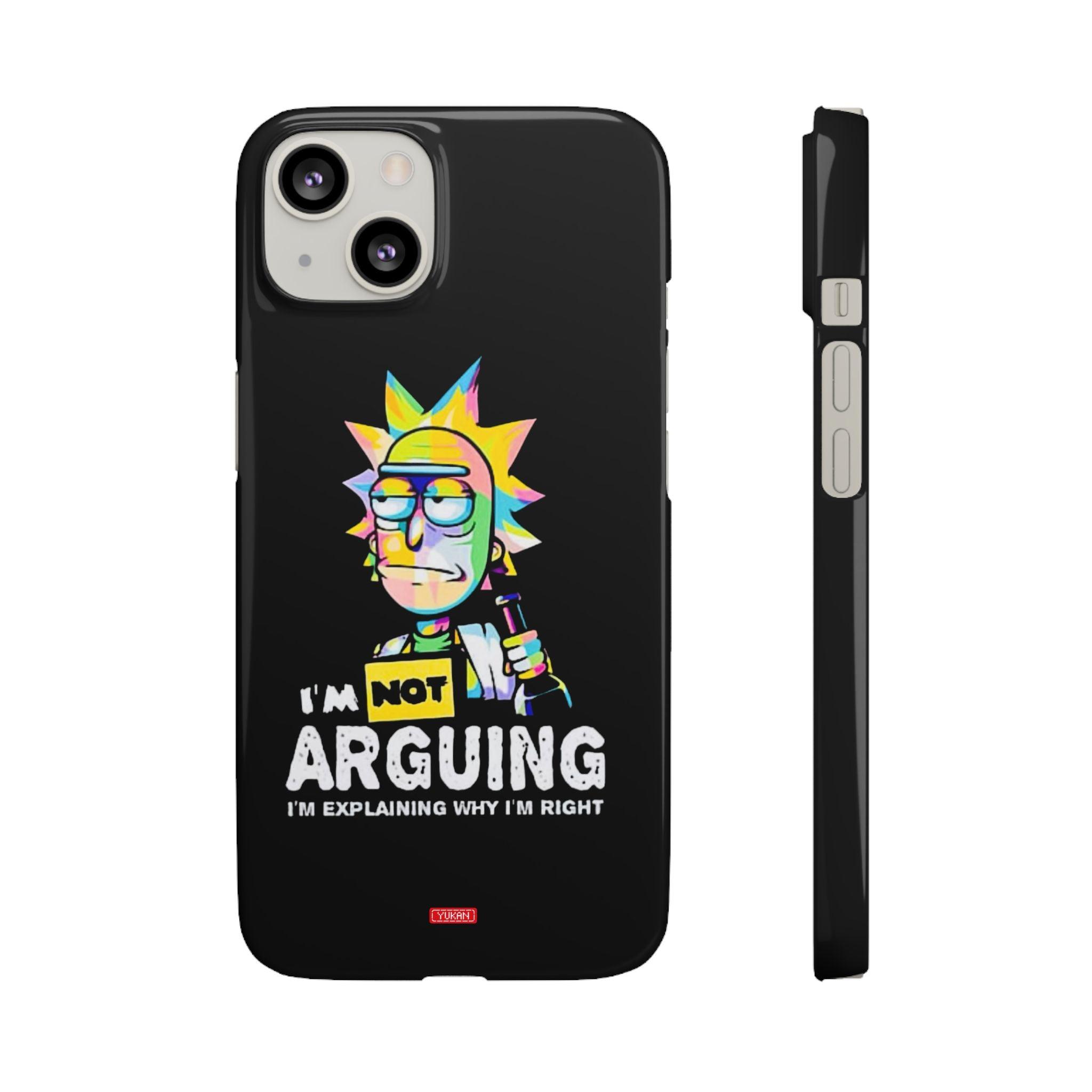 Snap Cases - "I Don't Arguing" - Yukan Iconic