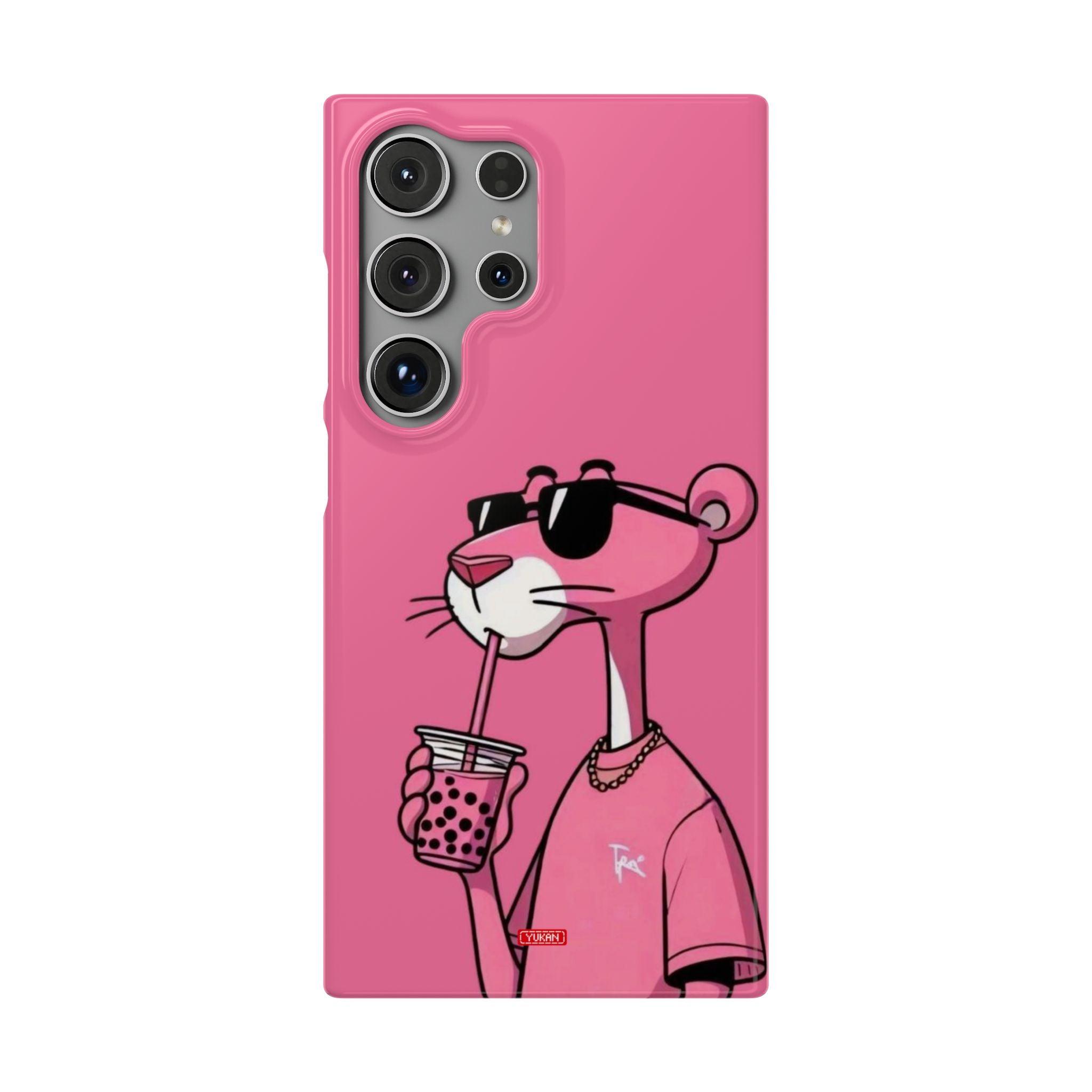 Snap Cases - Pink Bubble Tea - Yukan Iconic