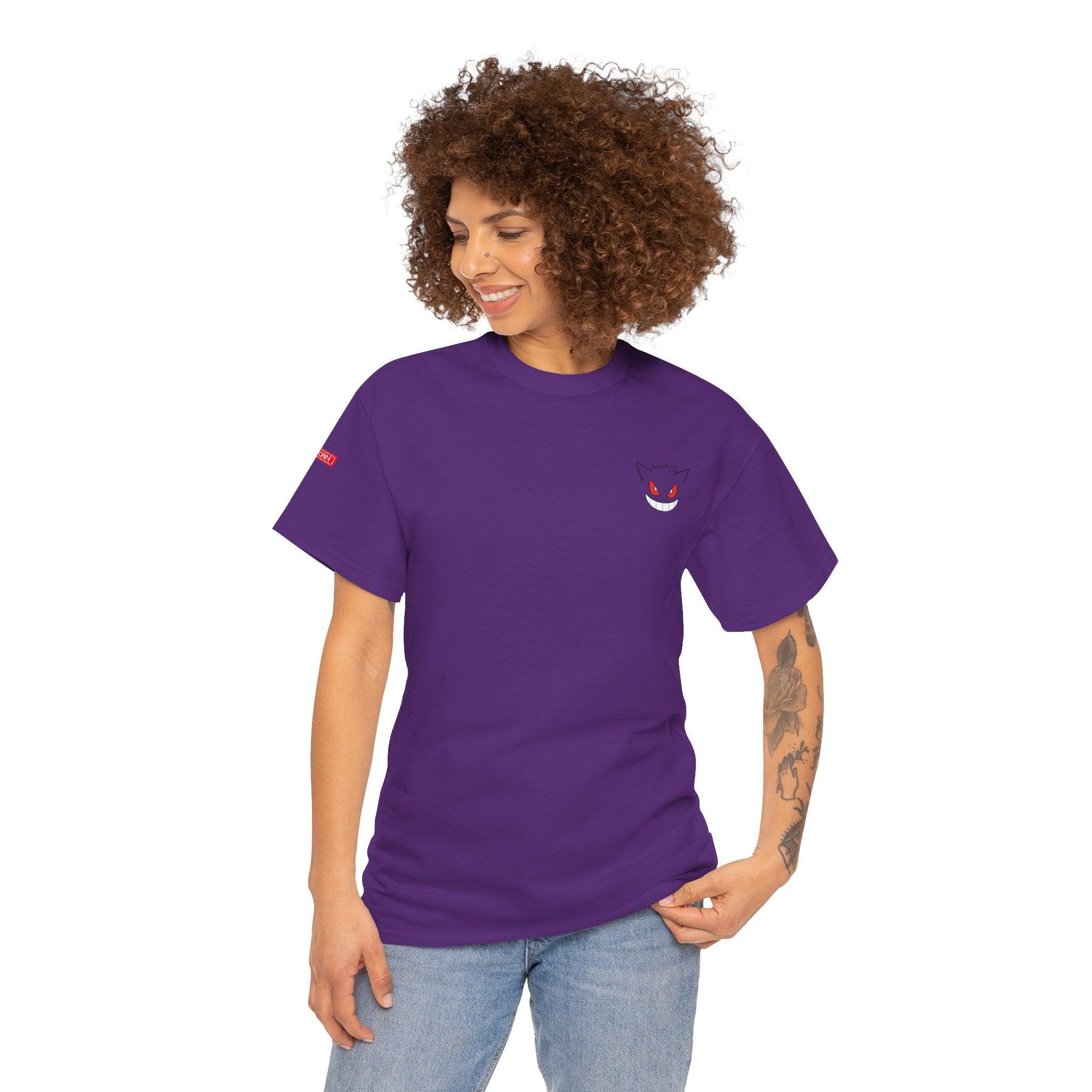 Unisex Heavy Cotton Tee - Purple Face - Yukan Iconic