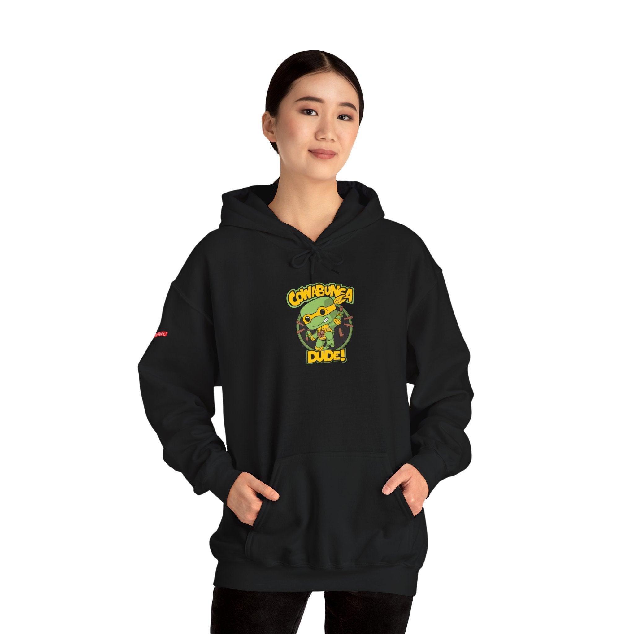 Hoodie | TMNT - COWABUNGA! | Vintage Style - Yukan Iconic