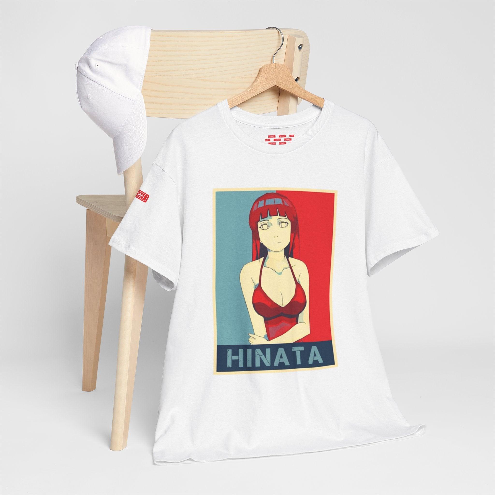 Unisex Heavy Cotton Tee - Hinata Waifu - Yukan Iconic