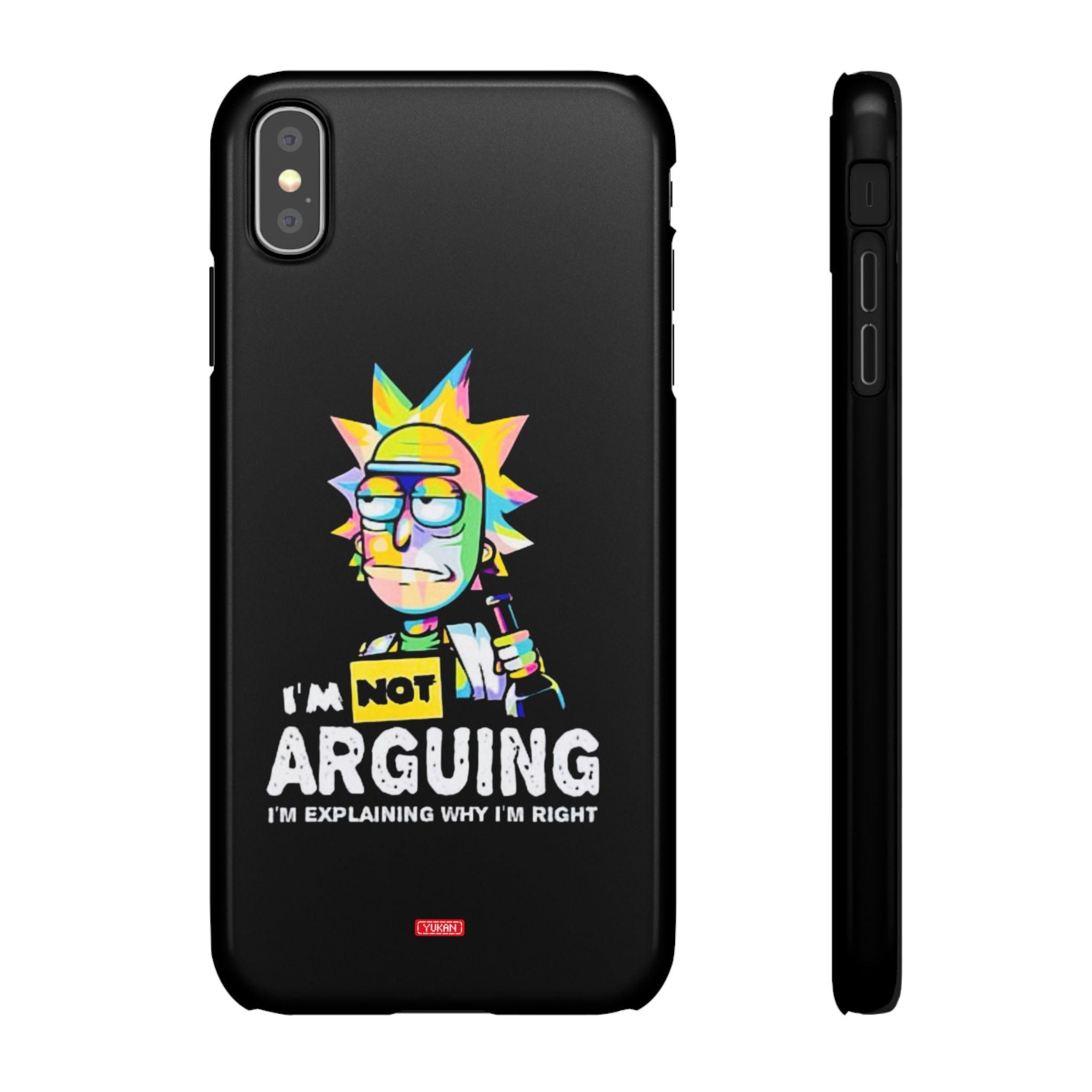 Snap Cases - "I Don't Arguing" - Yukan Iconic