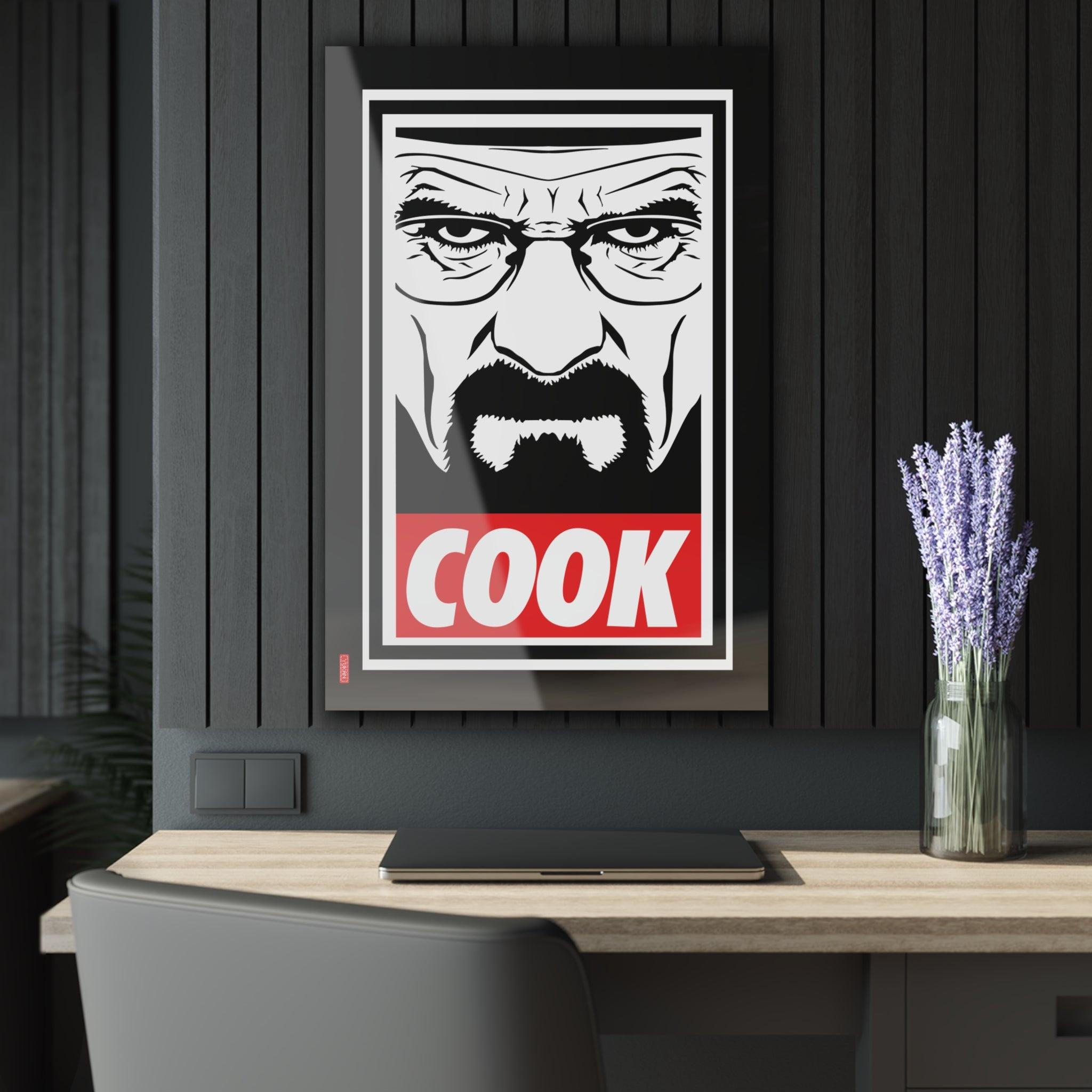 Acrylic Artwork - Walter White Cook - Yukan Iconic