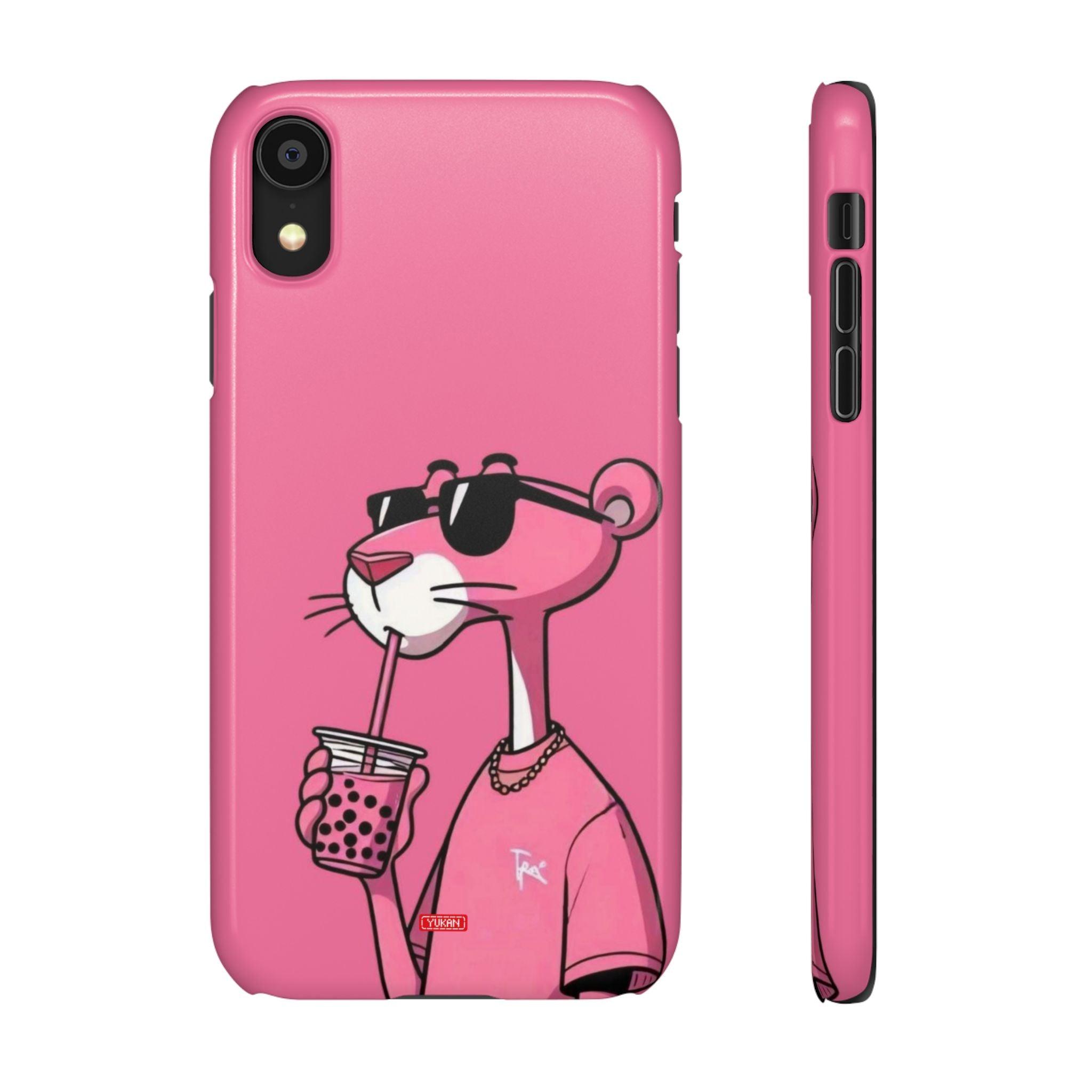 Snap Cases - Pink Bubble Tea - Yukan Iconic