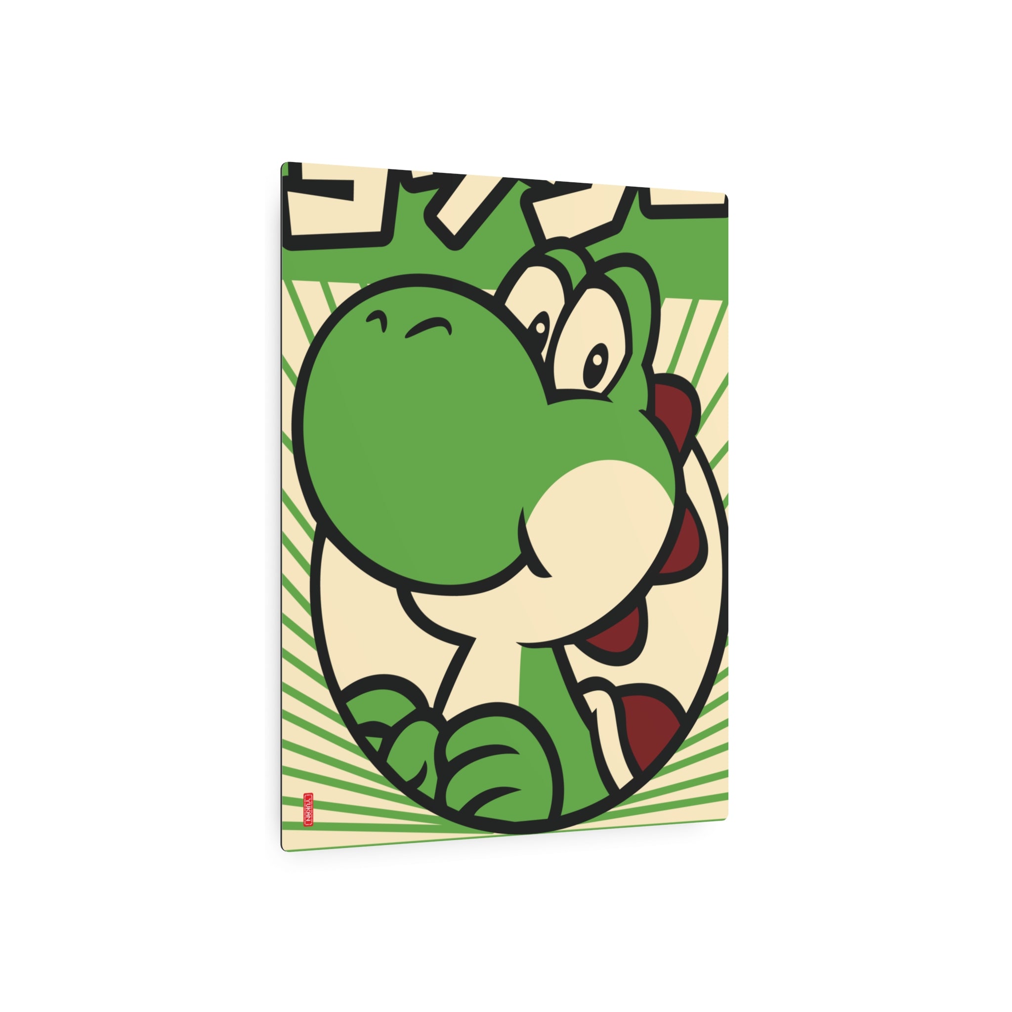 Aluminium Artwork - Cutie Yoshi - Yukan Iconic