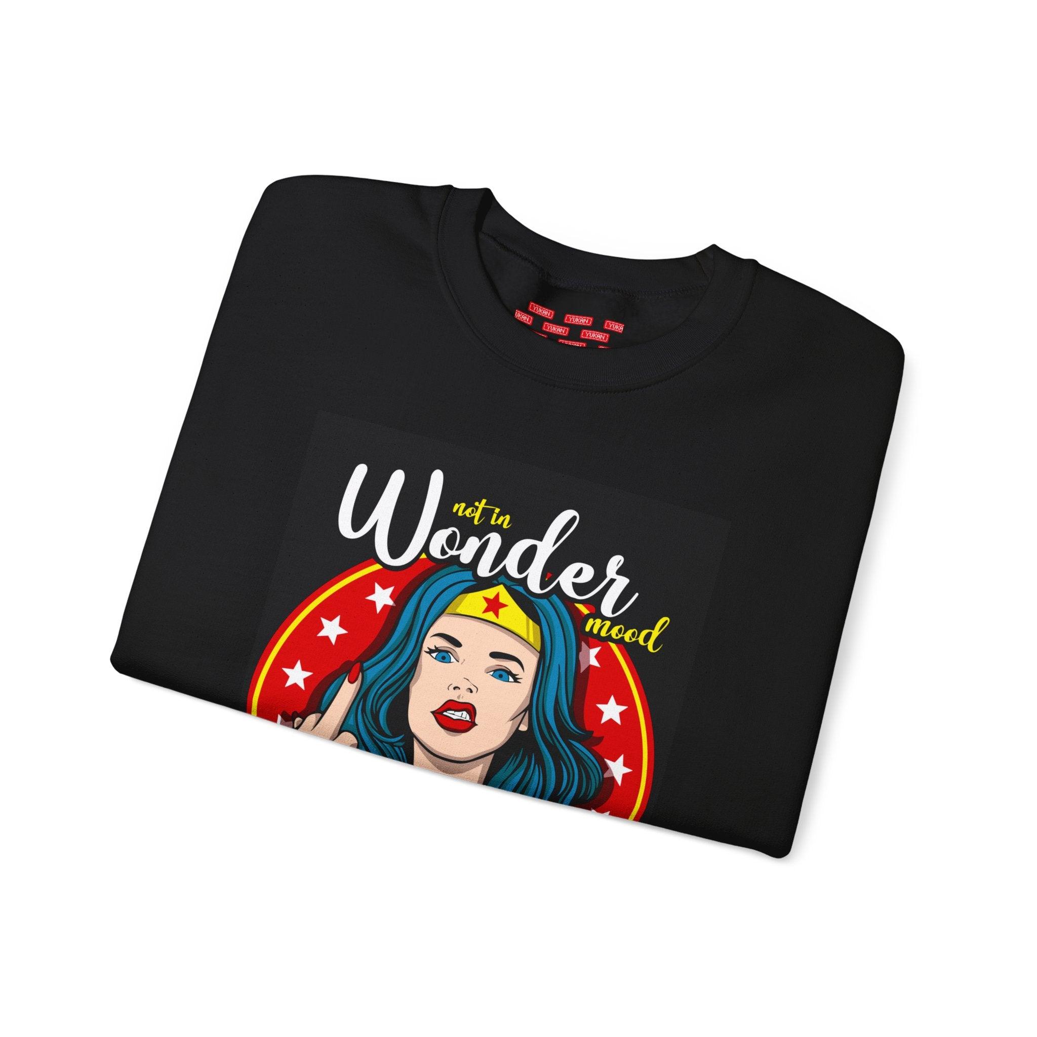 Sweatshirt | DC Comics - Moody Woman | Exclusive Drop - Yukan Iconic