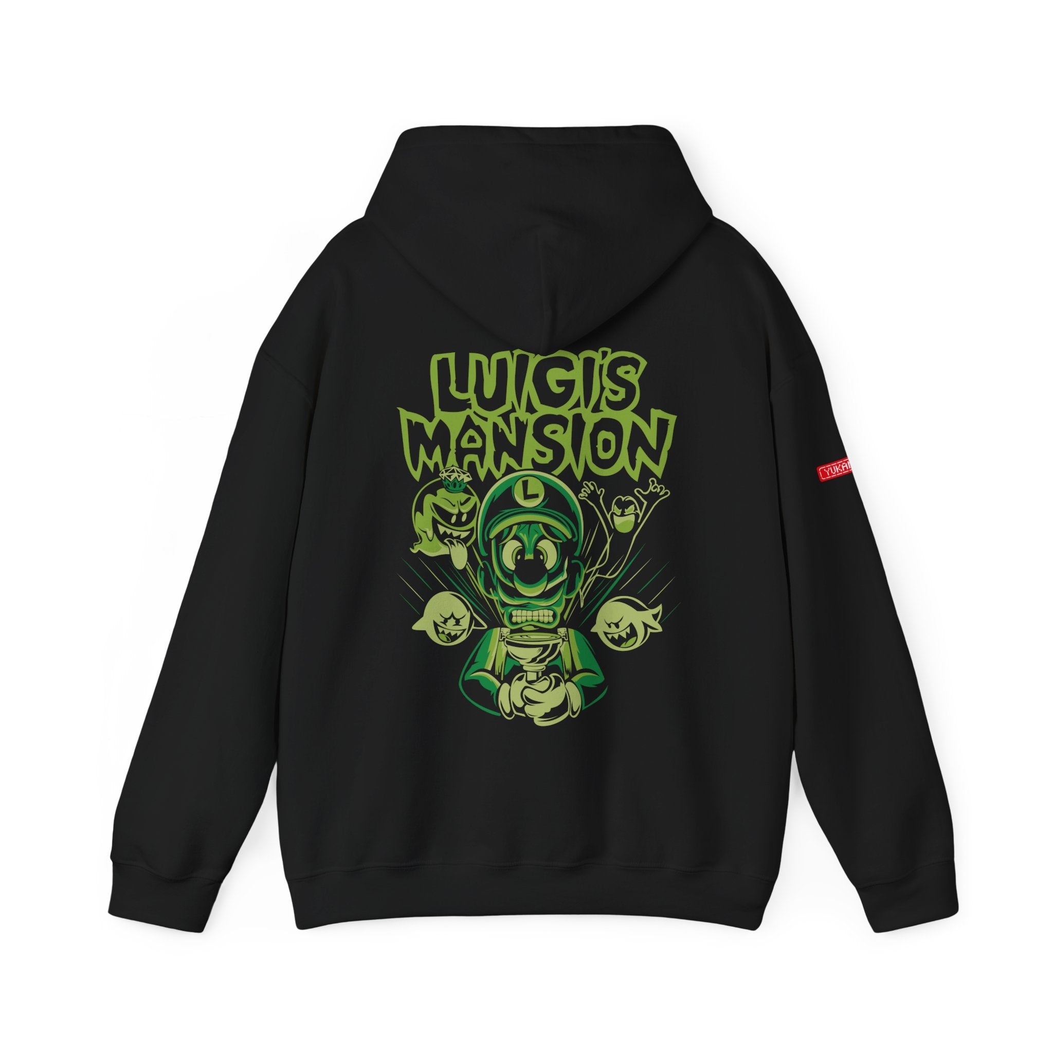 Hoodie - Green Mansion (Design On Back)