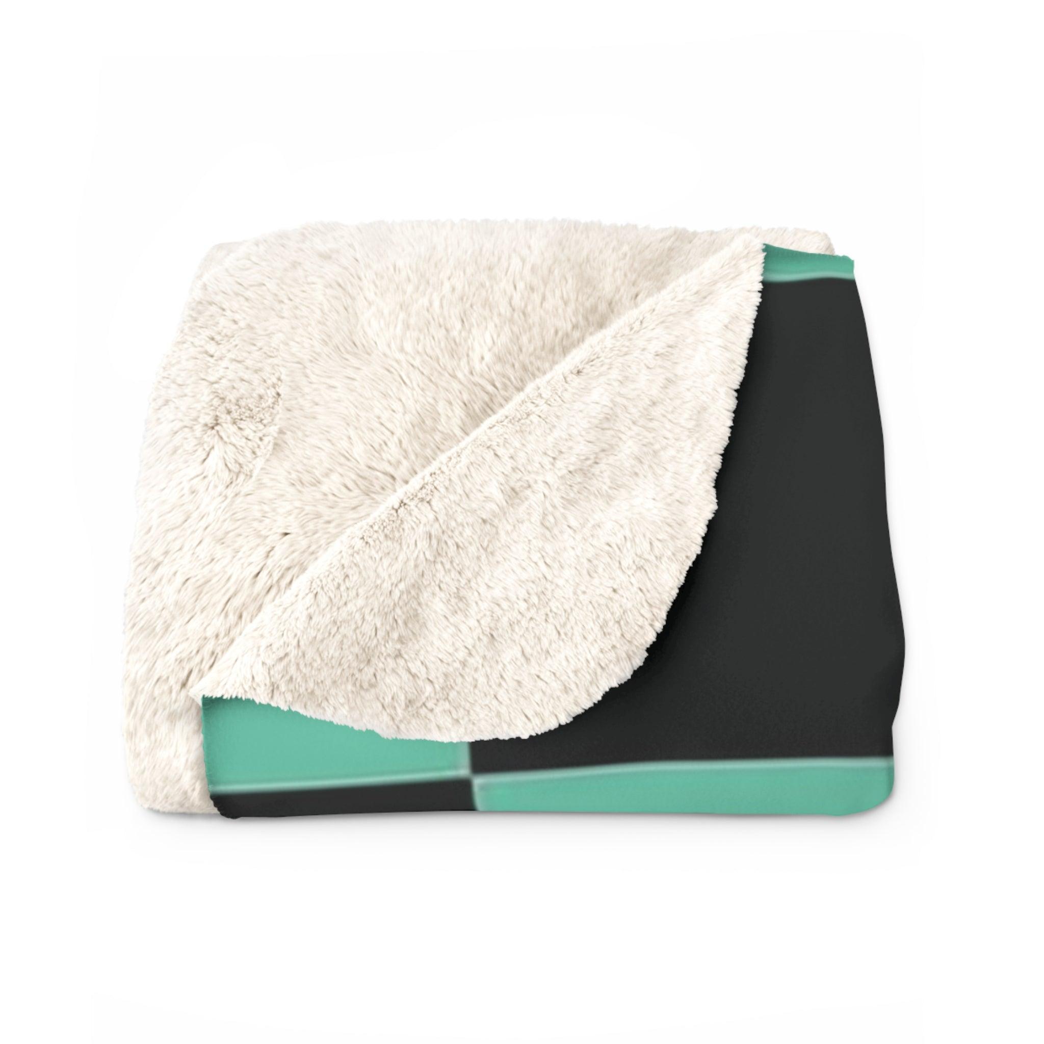 Sherpa Fleece Blanket - Tanjiro Style