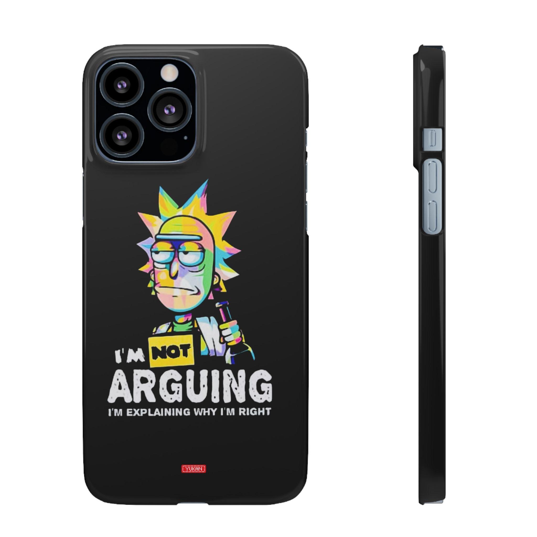 Snap Cases - "I Don't Arguing" - Yukan Iconic