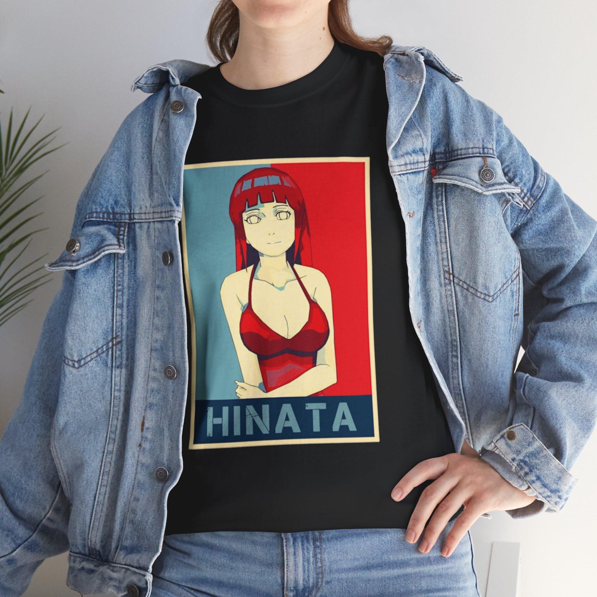 Unisex Heavy Cotton Tee - Hinata Waifu - Yukan Iconic