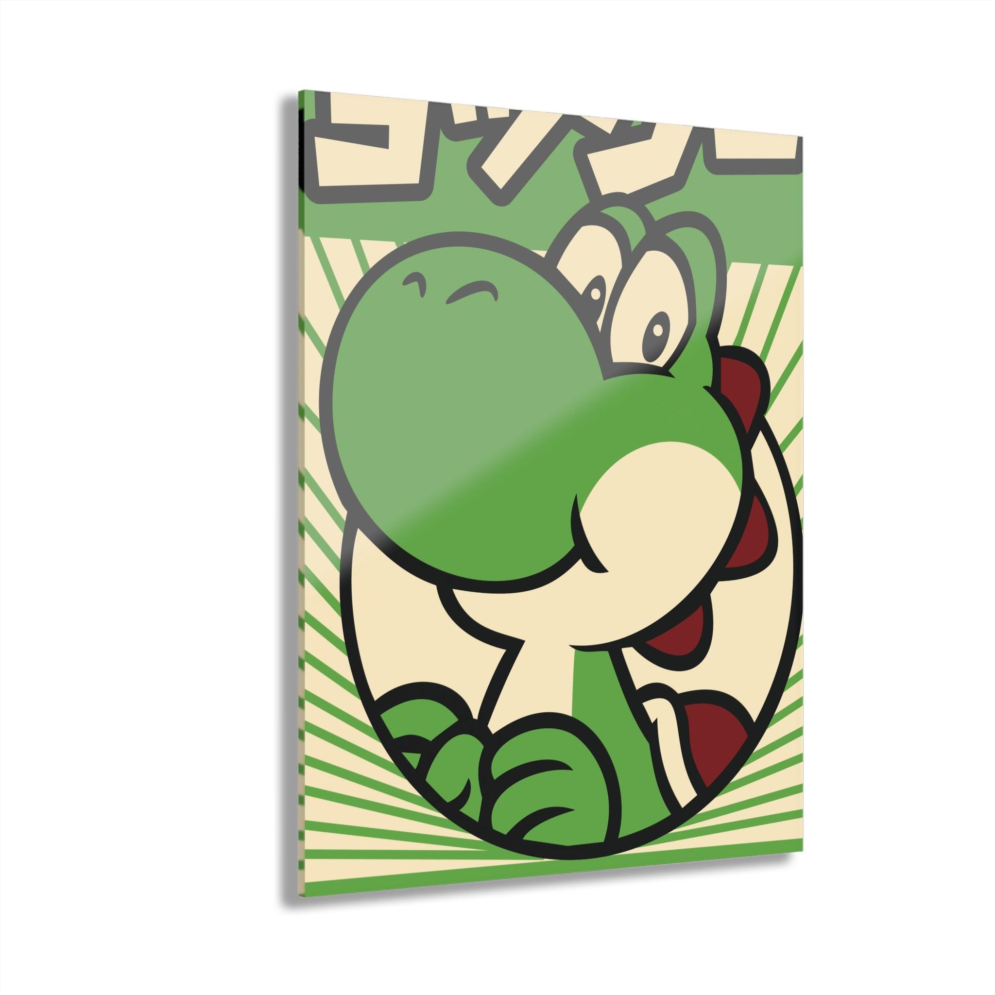 Acrylic Artwork - Cutie Yoshi - Yukan Iconic