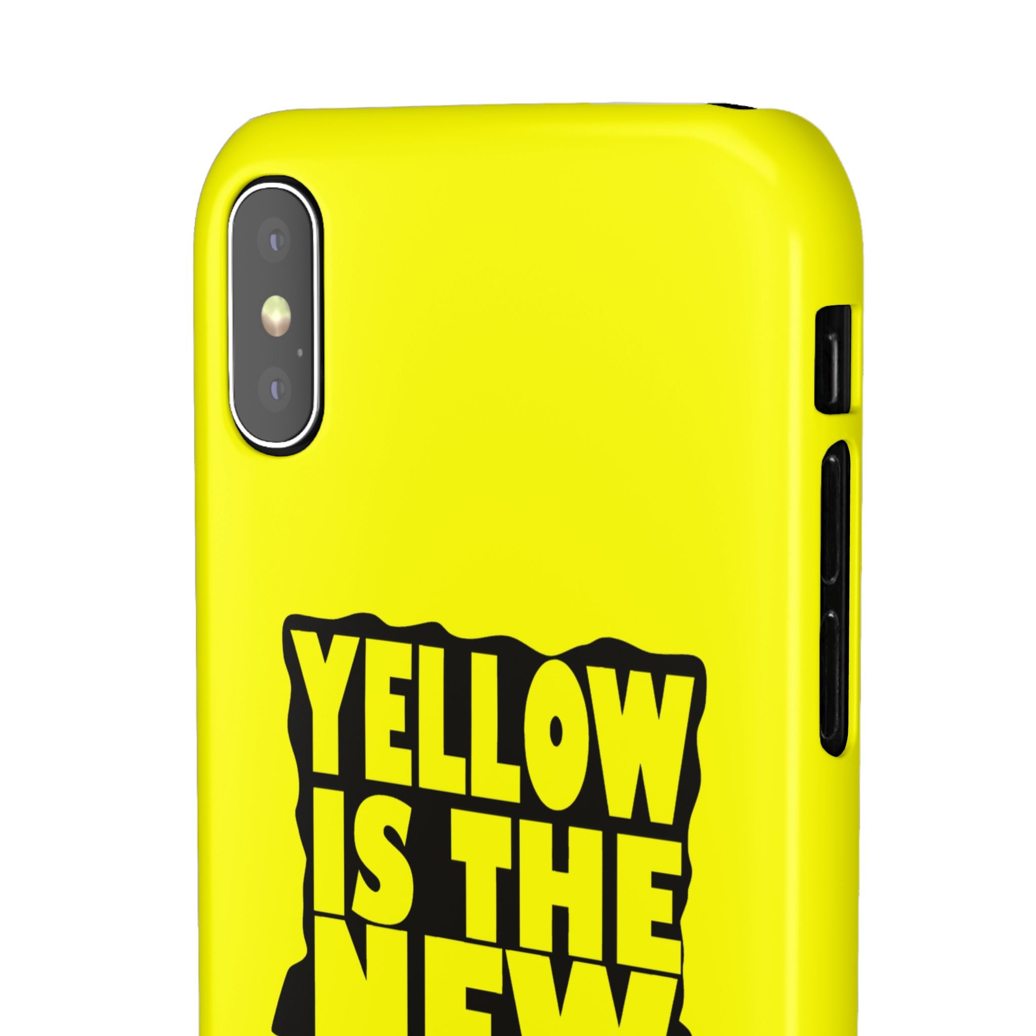 Snap Case - Yellow Is The New Black - Yukan Iconic