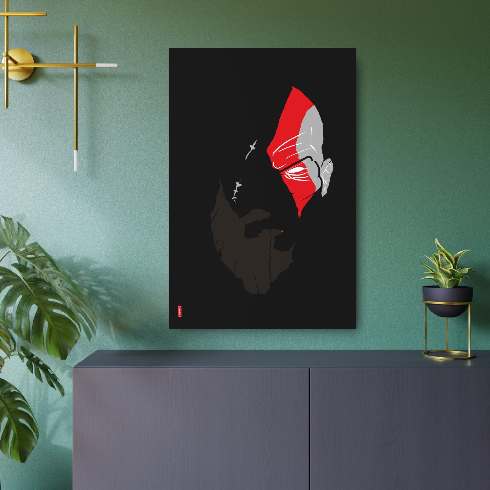 Aluminium Artwork - Kratos Prime - Yukan Iconic