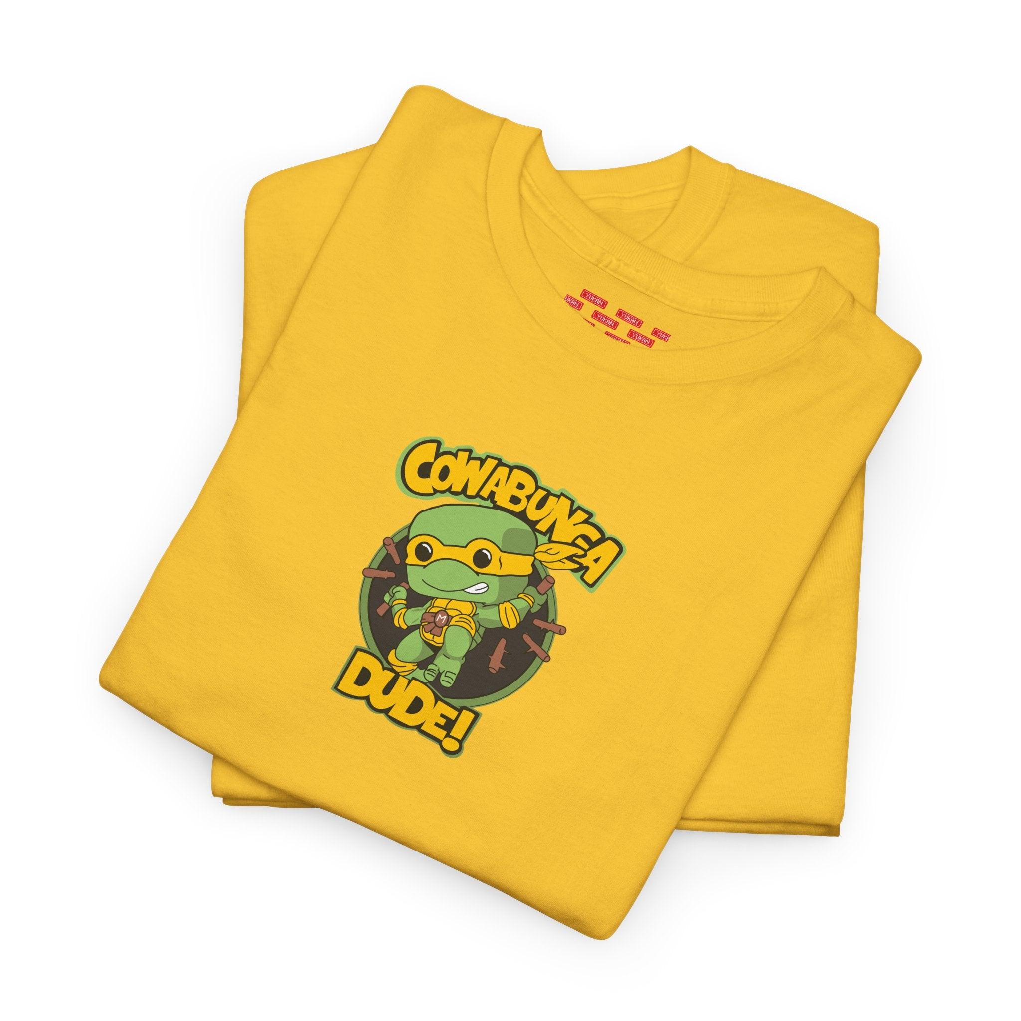 Unisex Heavy Cotton Tee - COWABUNGA! - Yukan Iconic