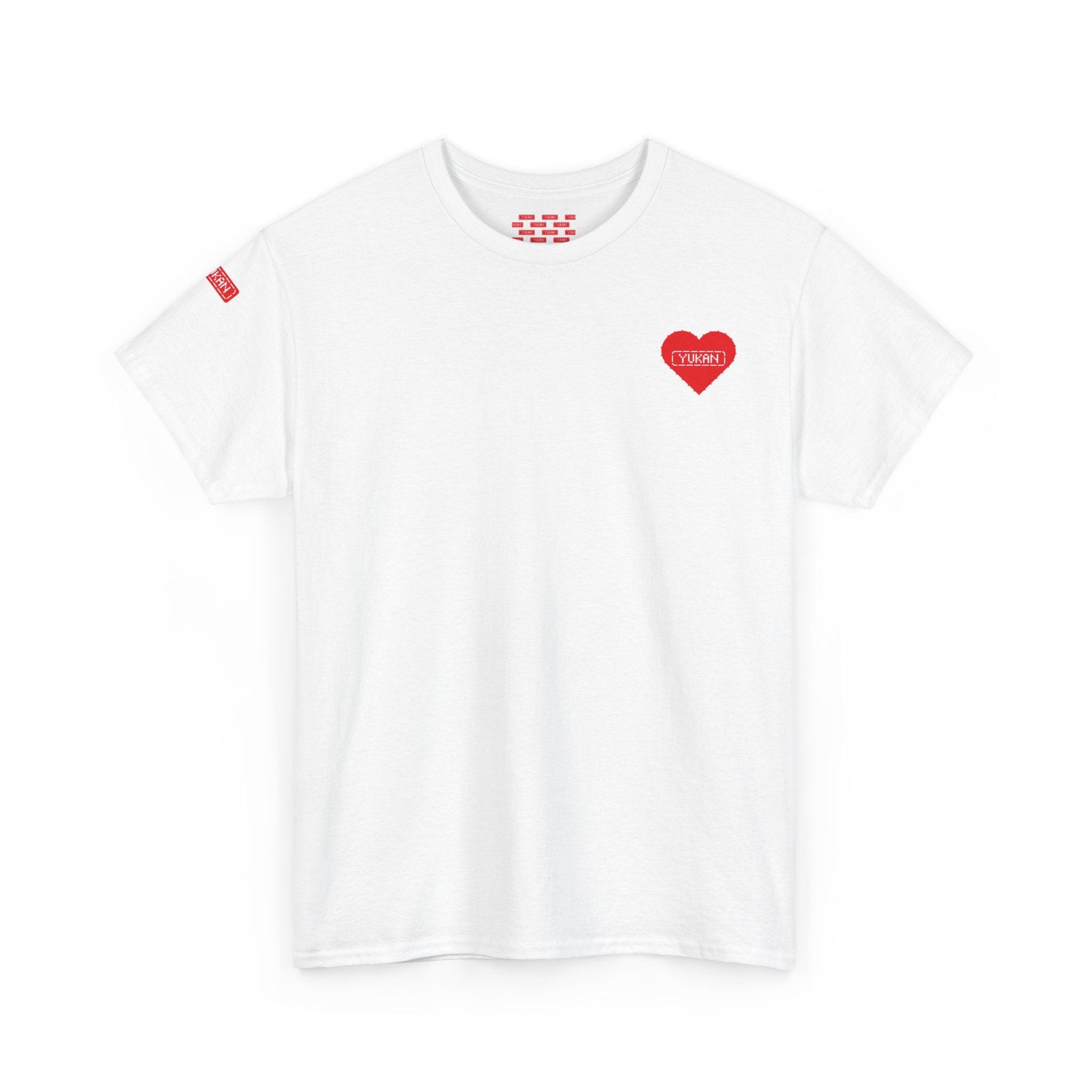 Unisex Heavy Cotton Tee - YUKAN HEARTBEAT - Yukan Iconic