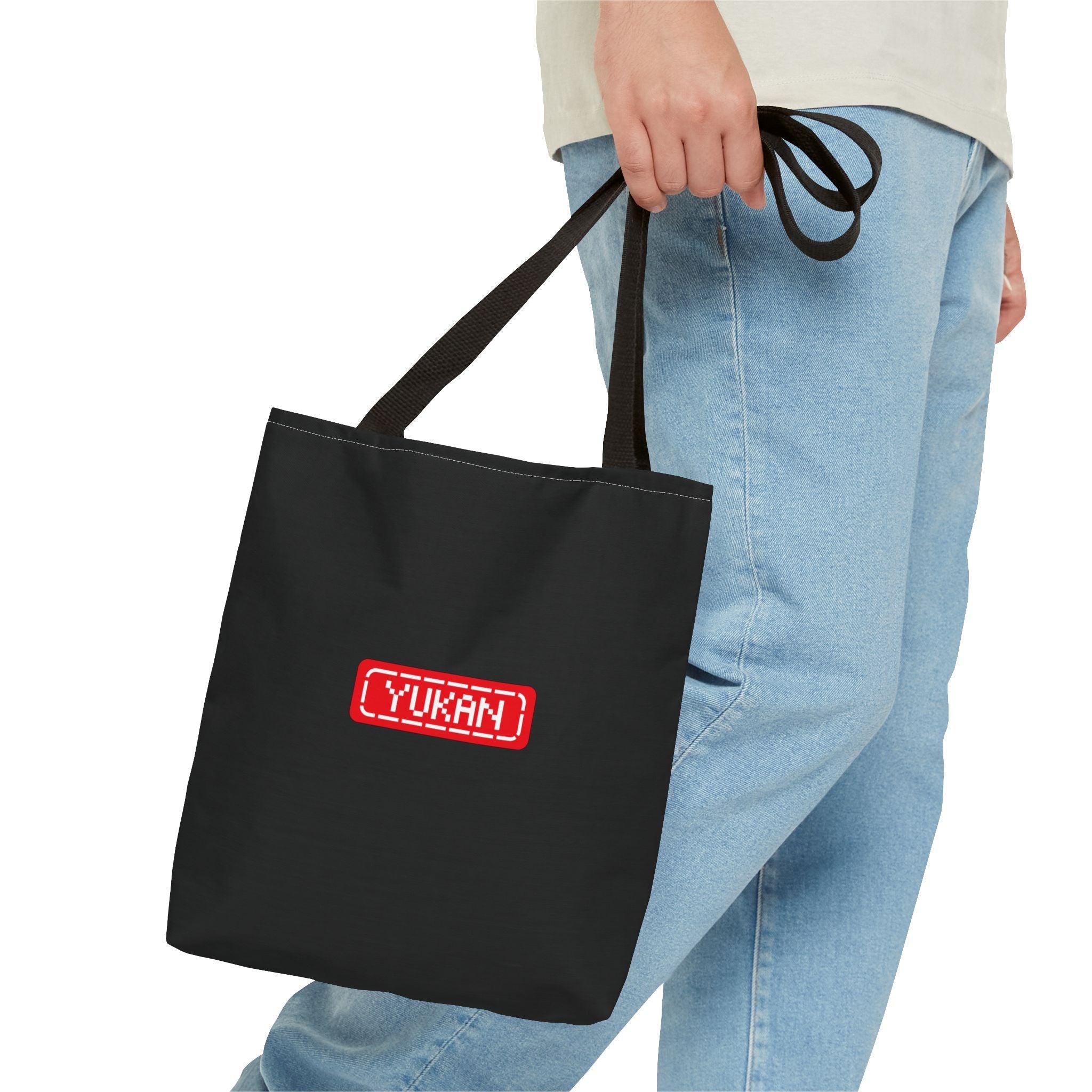 Tote Bag (AOP) - YUKAN ICONIC BLACK - Yukan Iconic