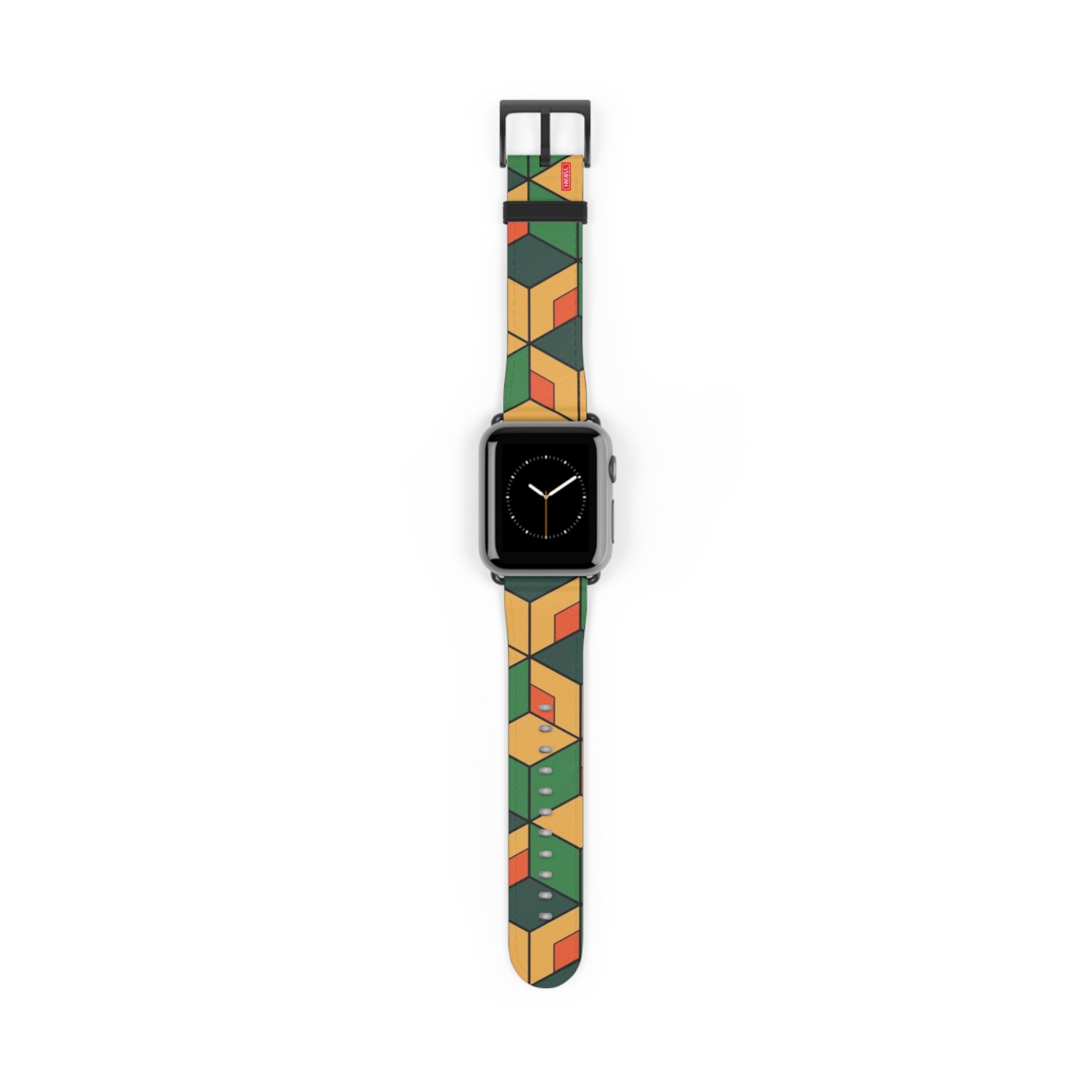 Lether Apple Watch Band - Gyu Pattern