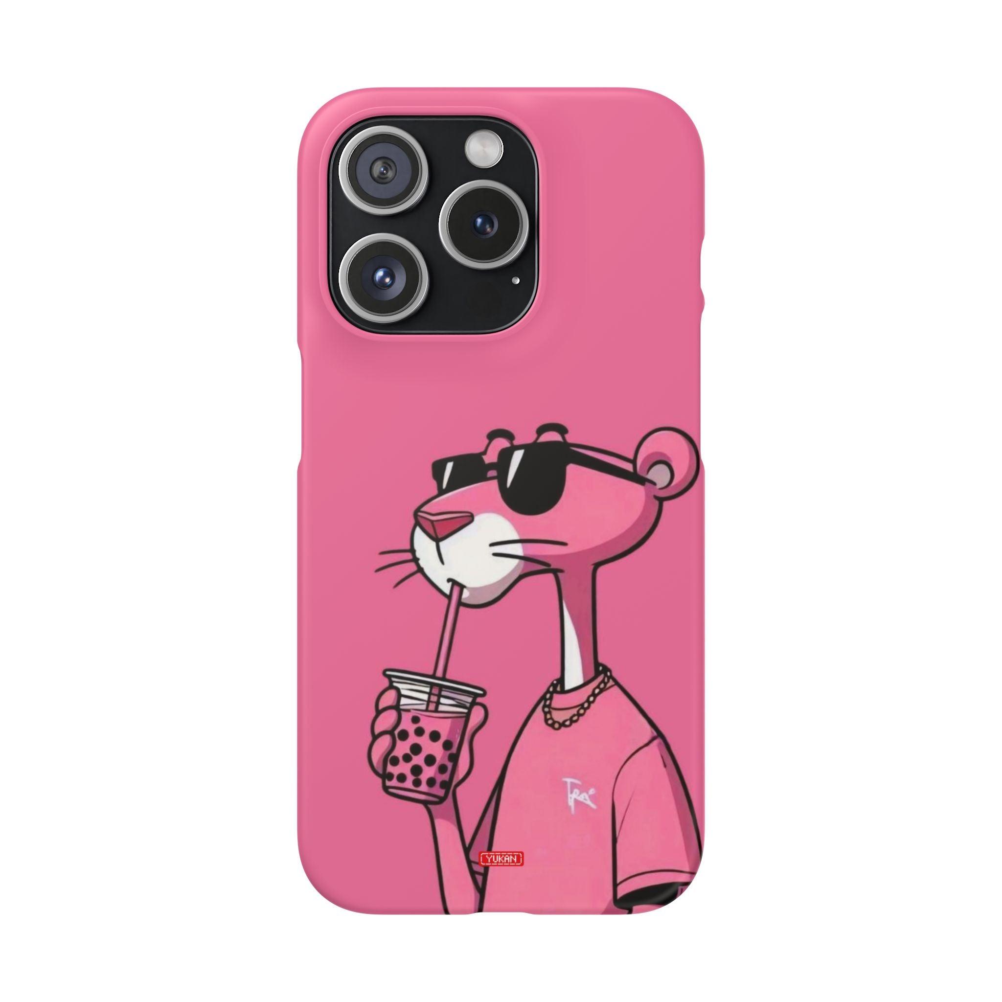 Snap Cases - Pink Bubble Tea - Yukan Iconic