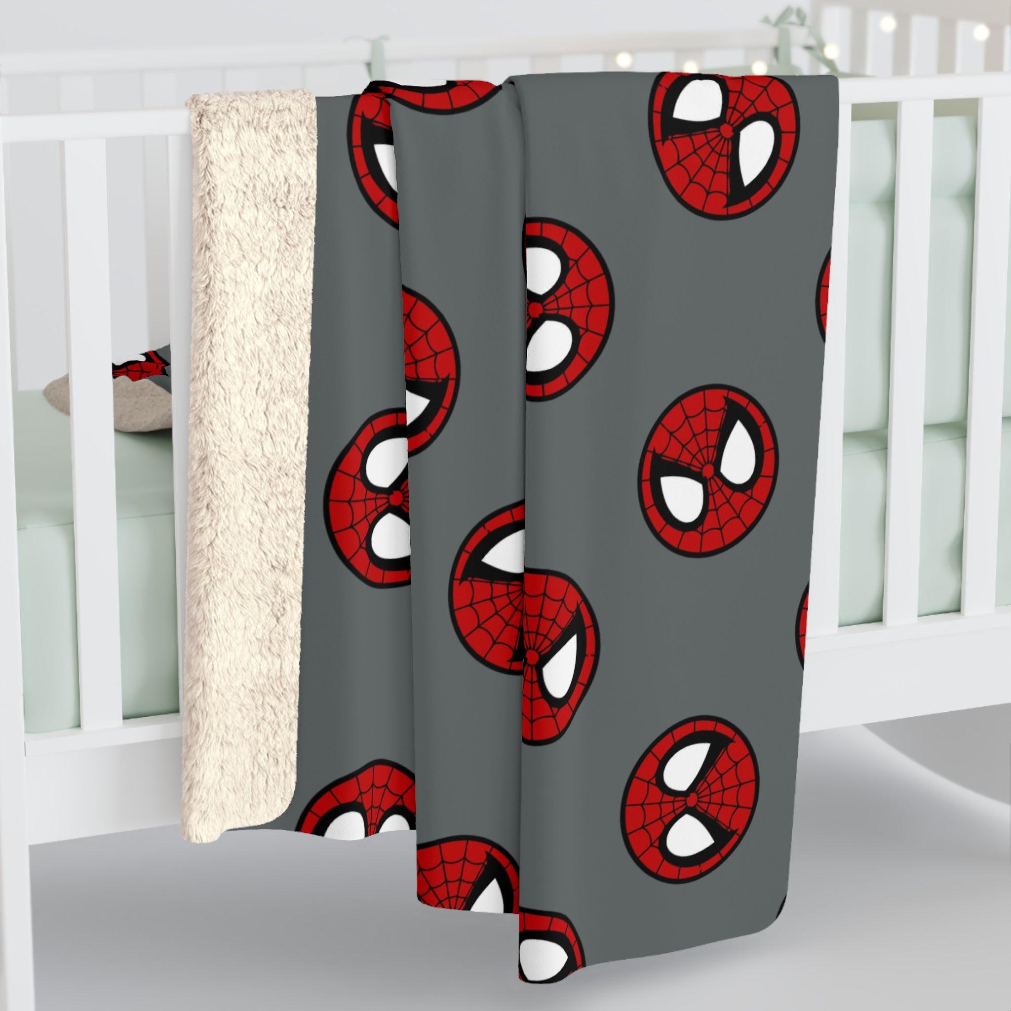 Sherpa Fleece Blanket - The Spider